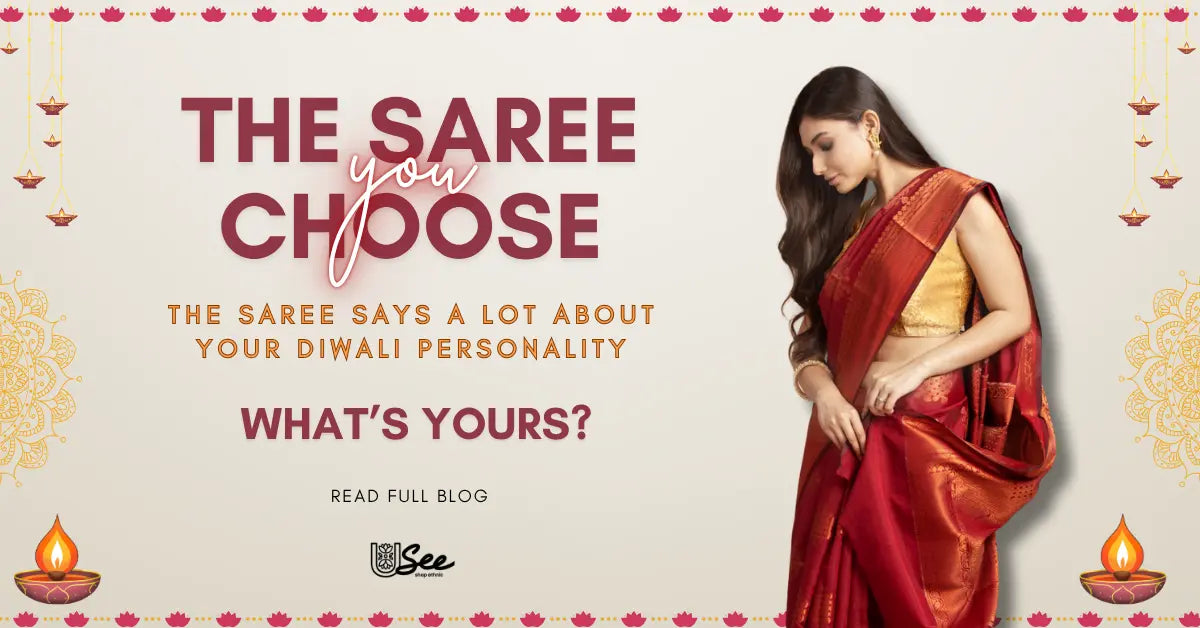 The Saree You Choose Says a Lot About Your Diwali Personality: What’s Yours?