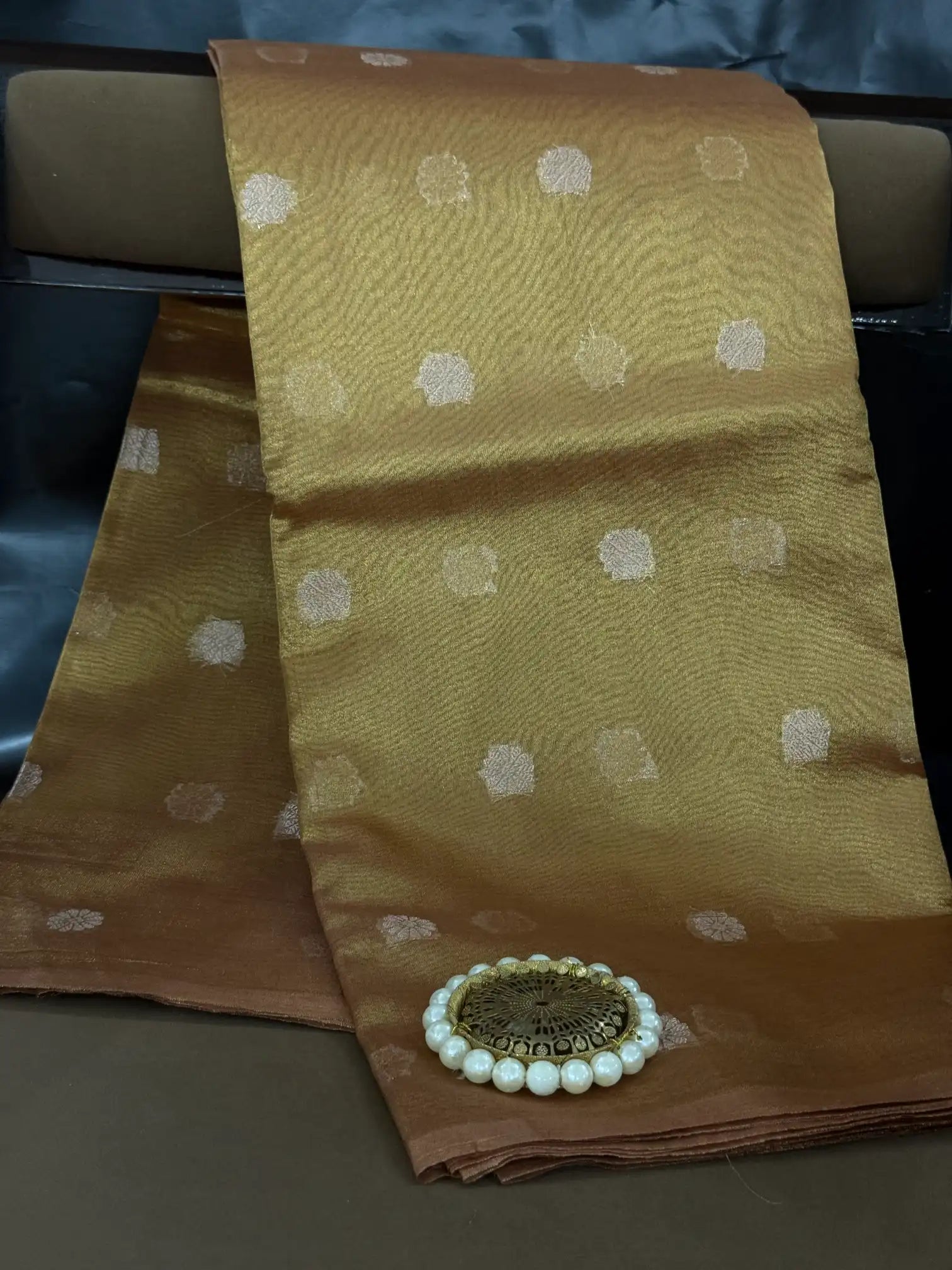 Contemporary weave Softsilk heritage weave saree