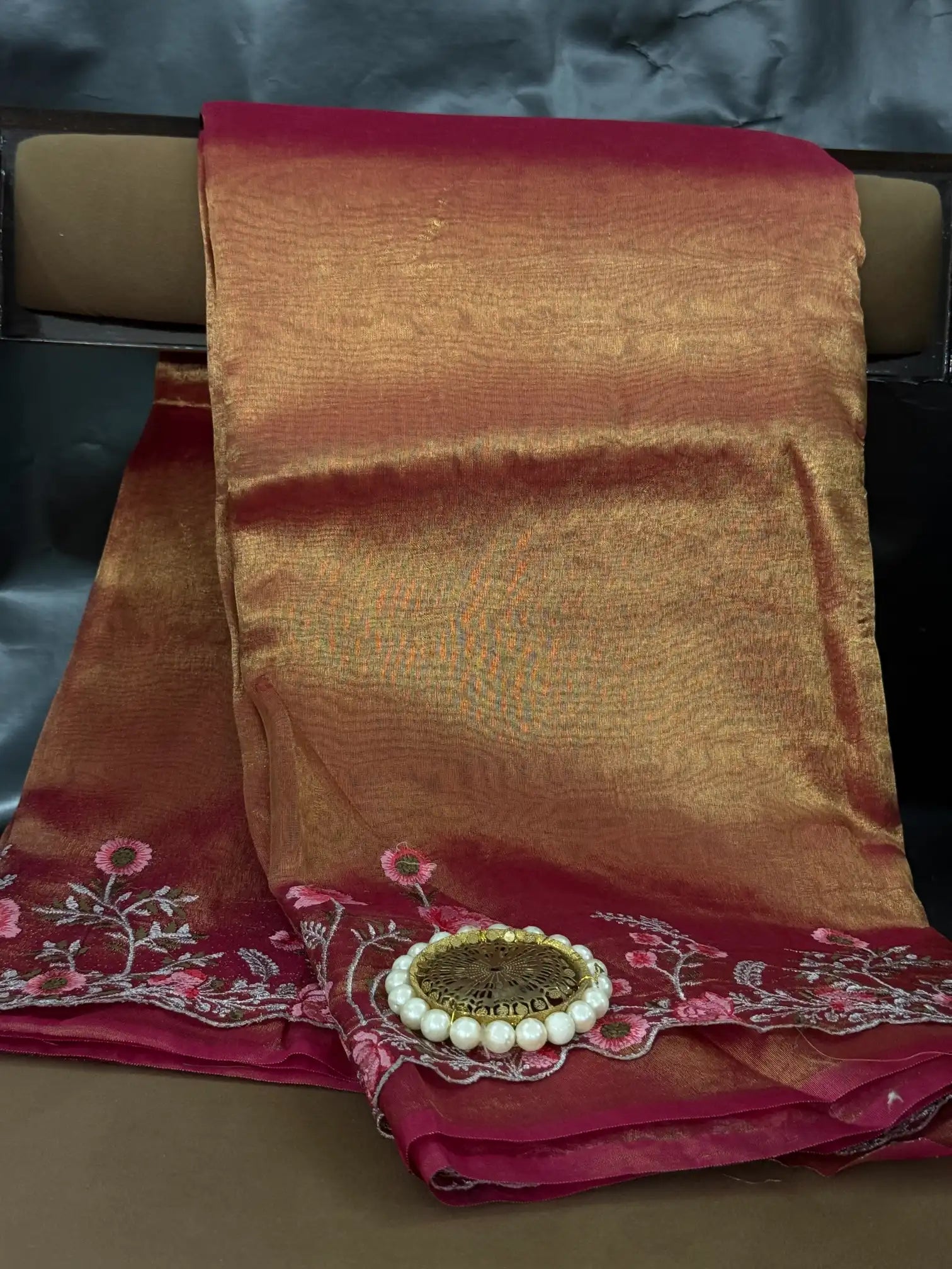 Contemporary weave Softsilk heritage weave saree
