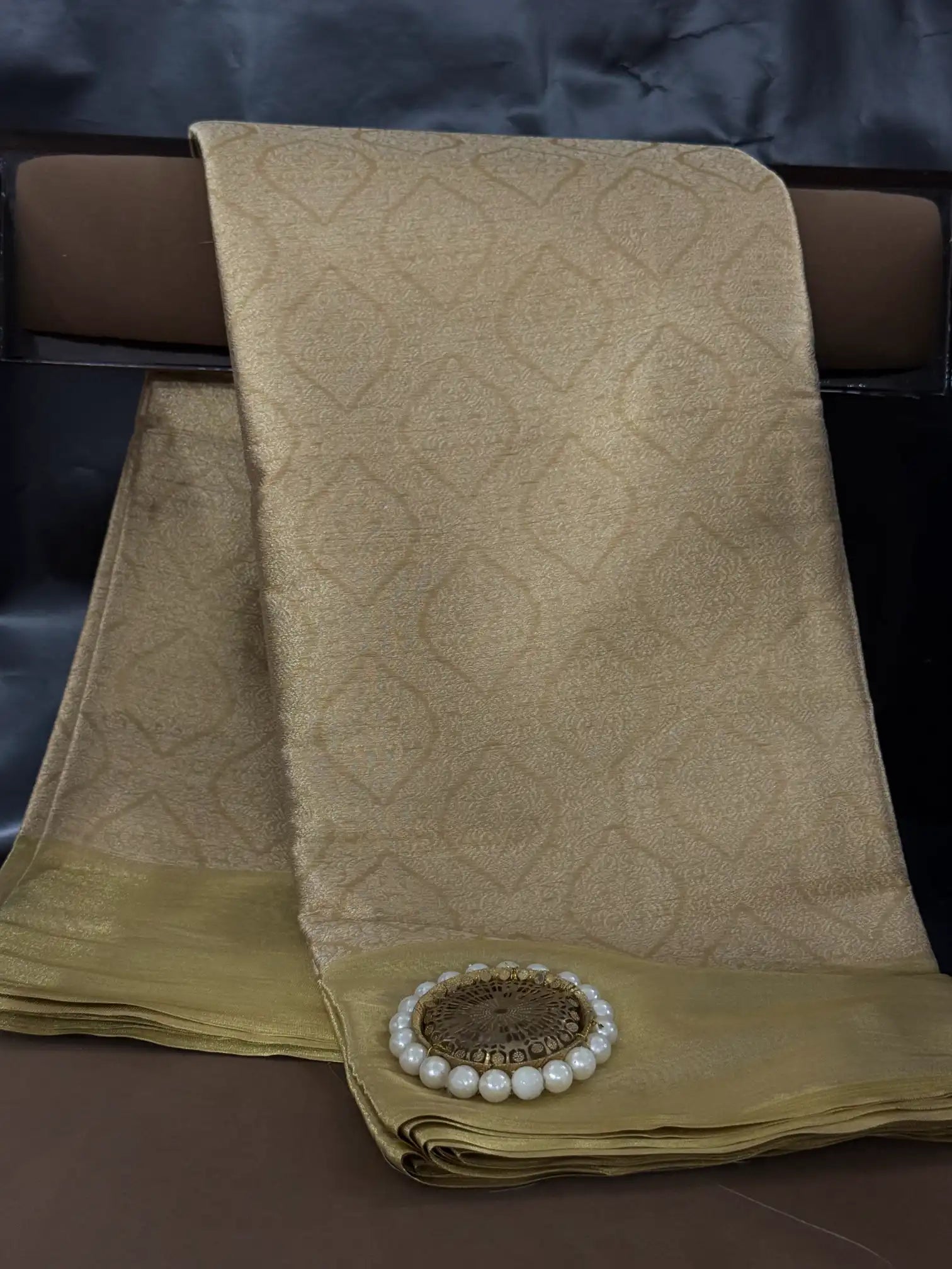 Contemporary weave Softsilk heritage weave saree