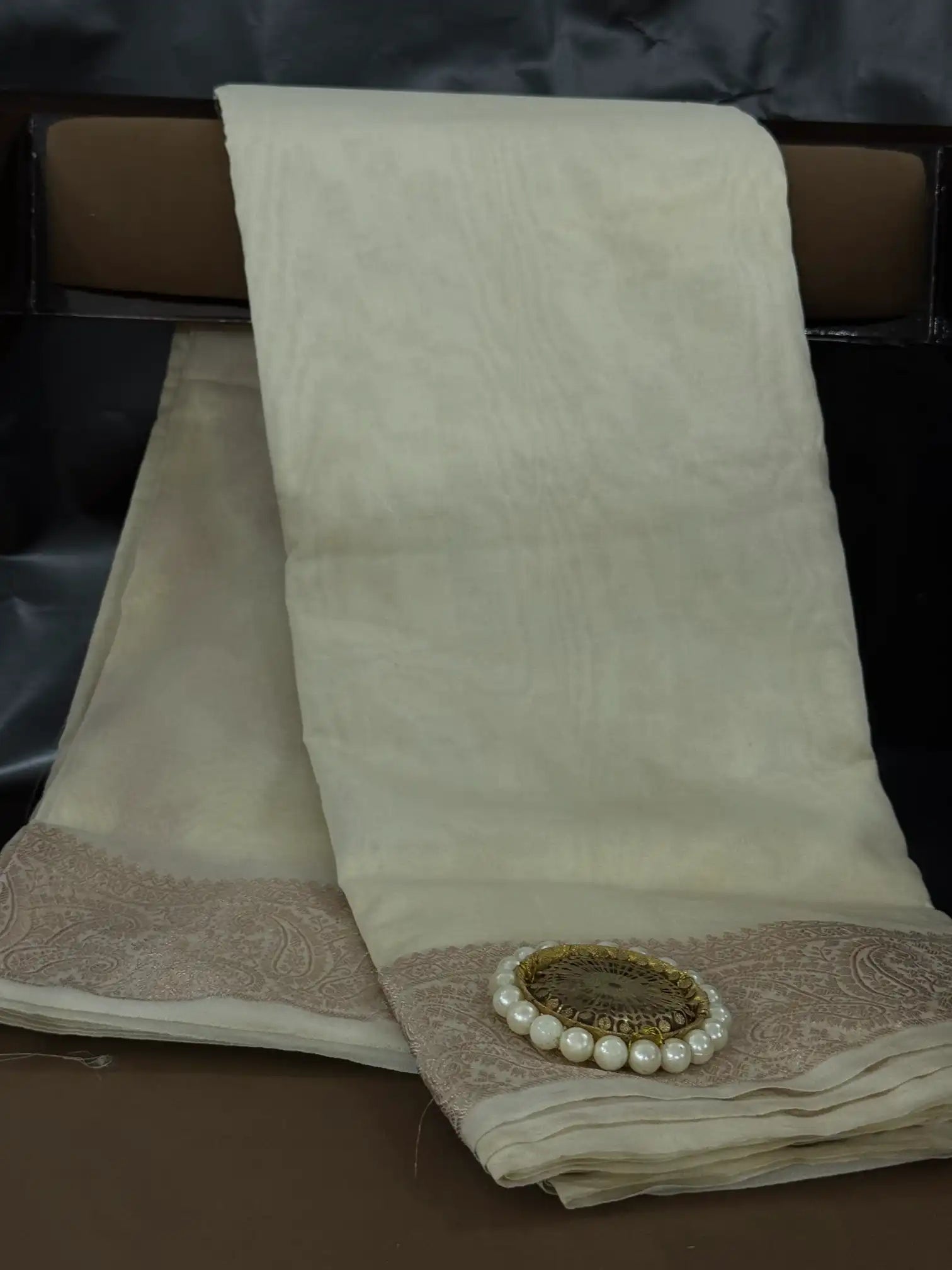 Contemporary weave Softsilk heritage weave saree