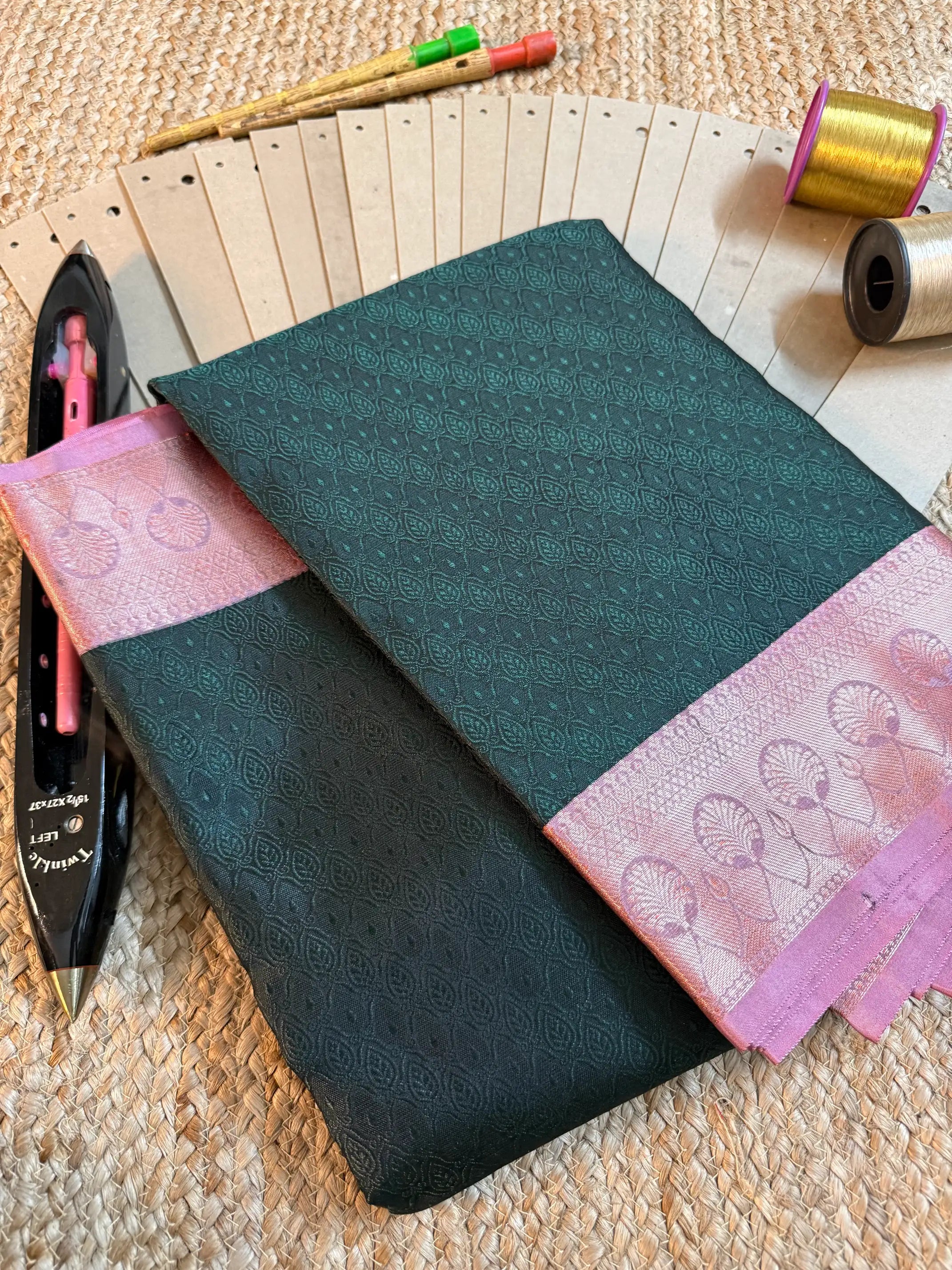 Eccentric zari weave Softsilk Banarasi saree