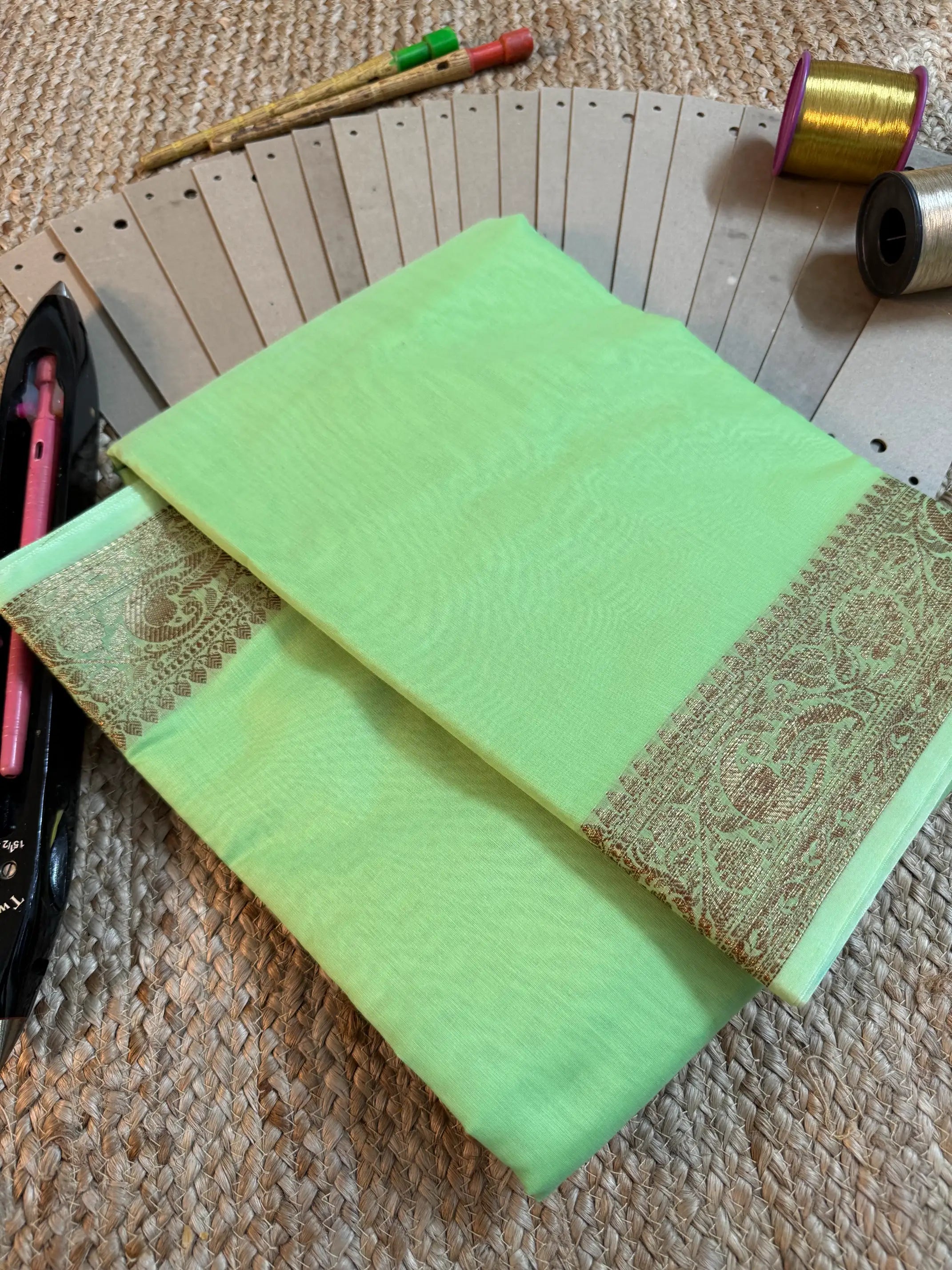 Eccentric zari weave Softsilk Banarasi saree