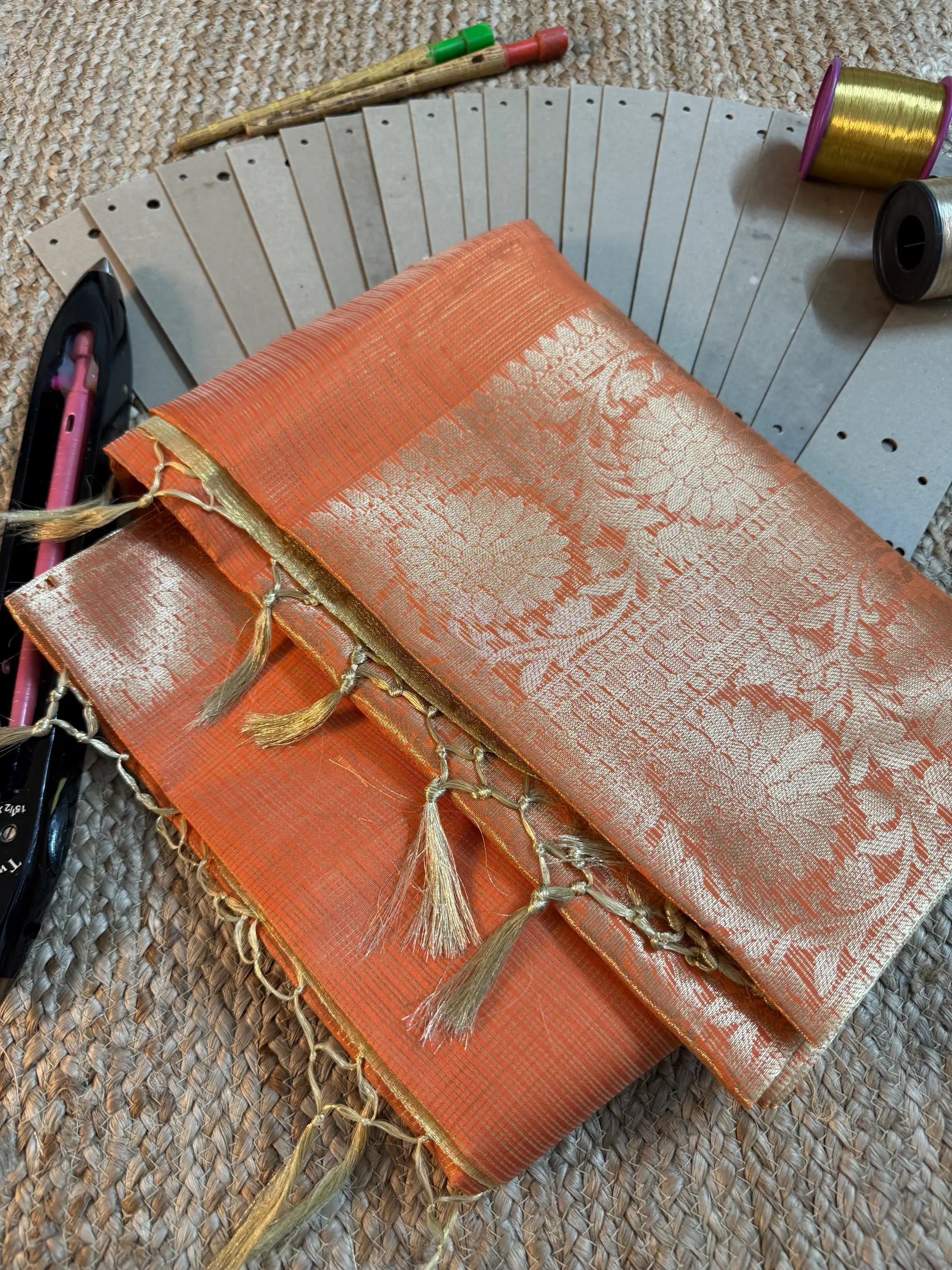 Eccentric zari weave Softsilk Banarasi saree