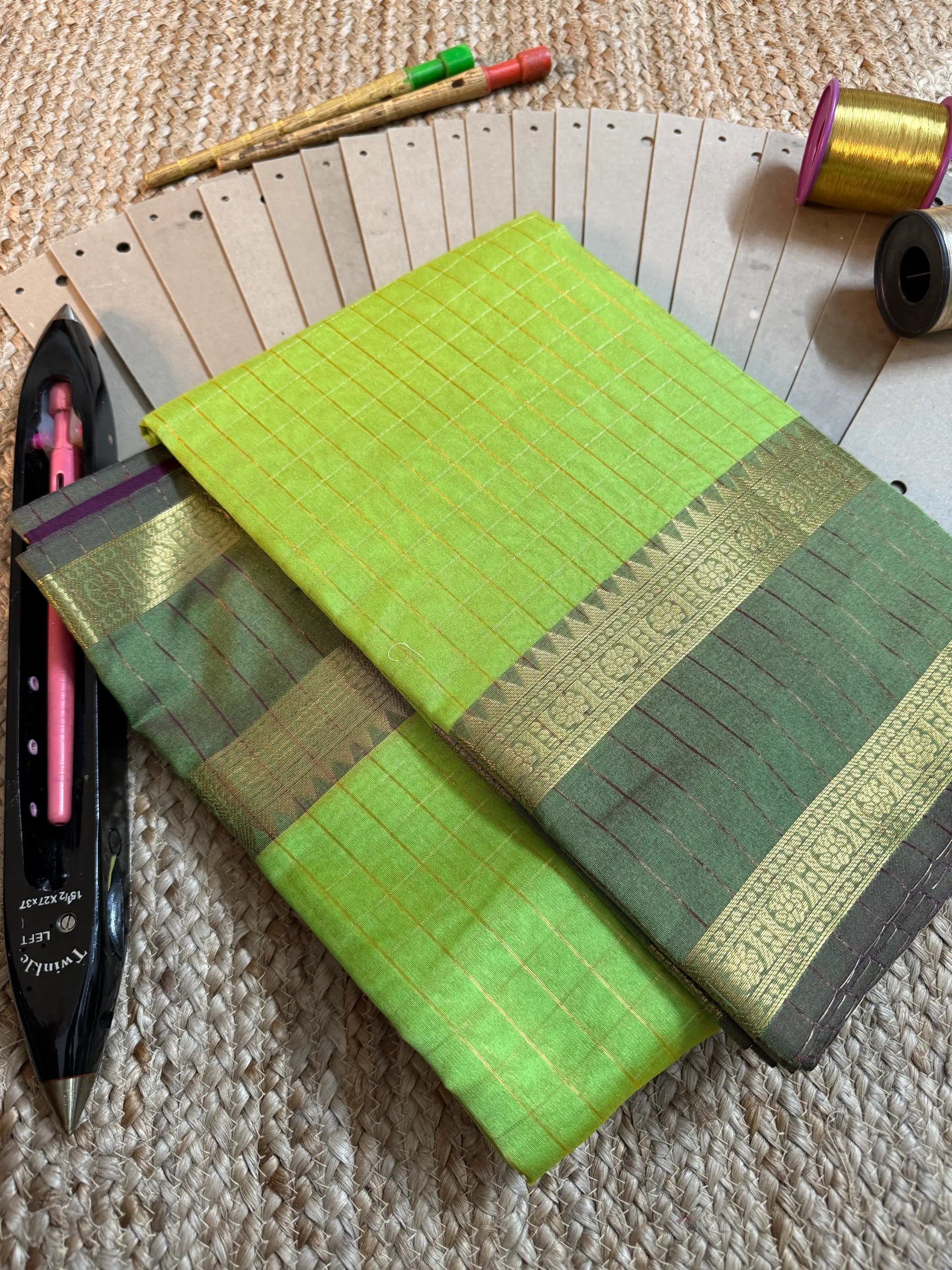 Eccentric zari weave Softsilk Banarasi saree