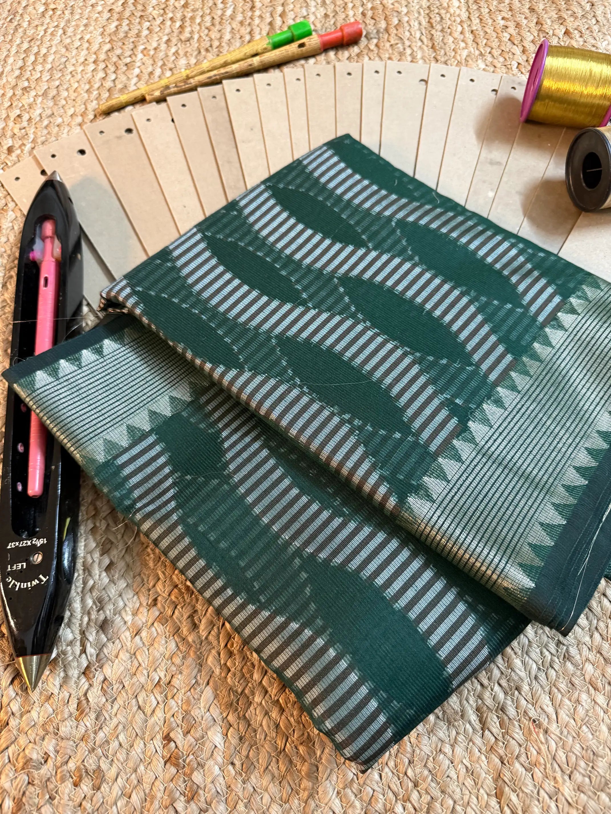 Eccentric zari weave Softsilk Banarasi saree