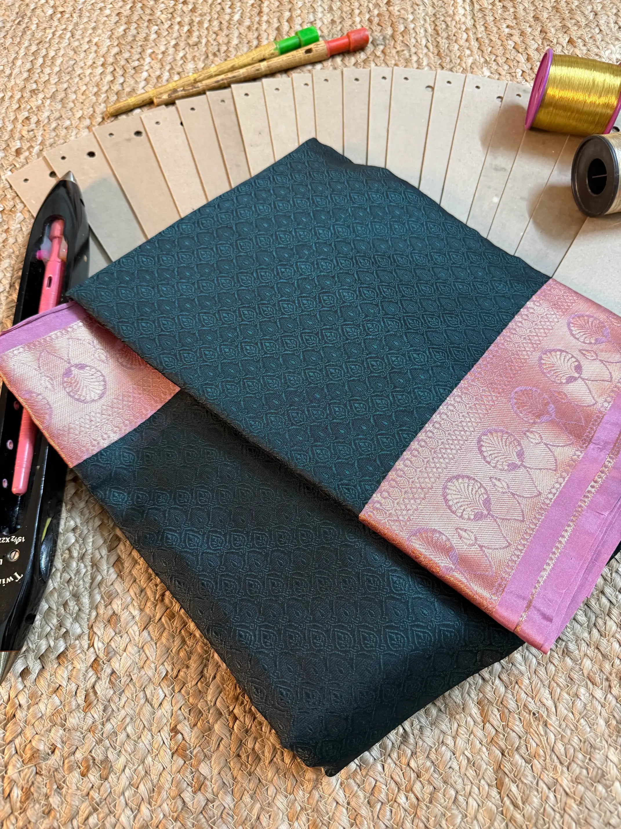 Eccentric zari weave Softsilk Banarasi saree