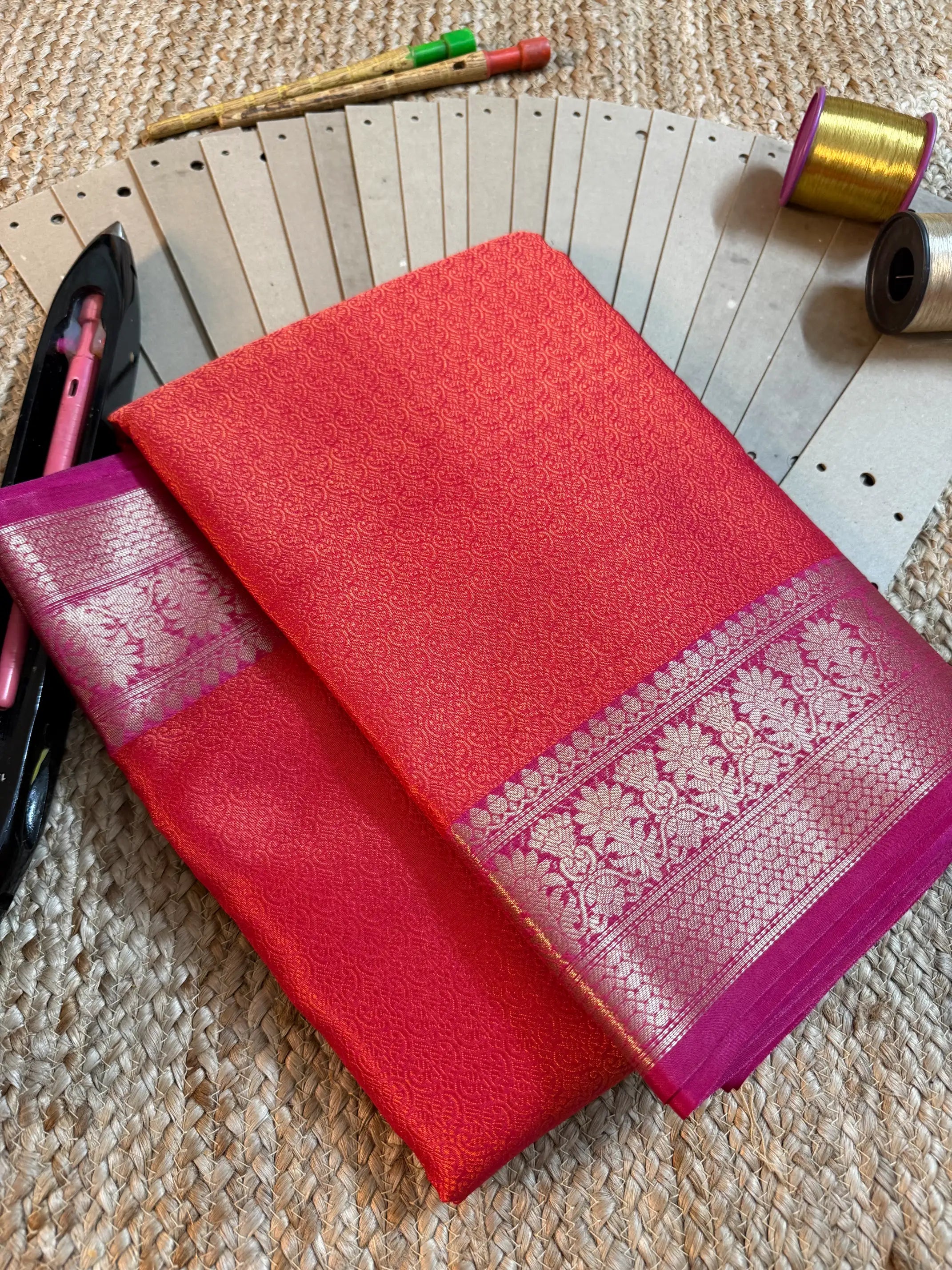 Handpicked Softsilk Heritage Banarasi Saree