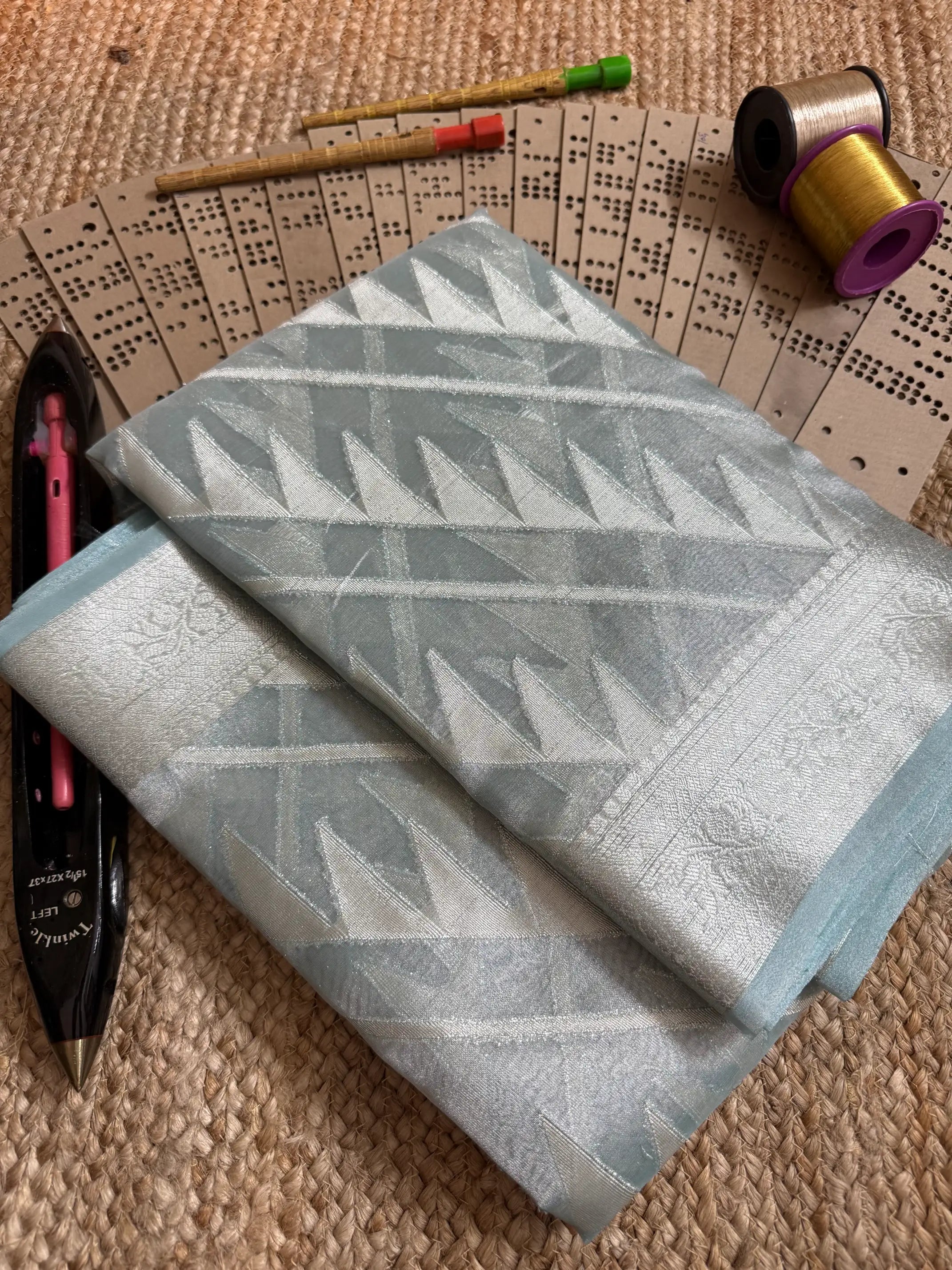 Eccentric zari weave Softsilk Banarasi saree