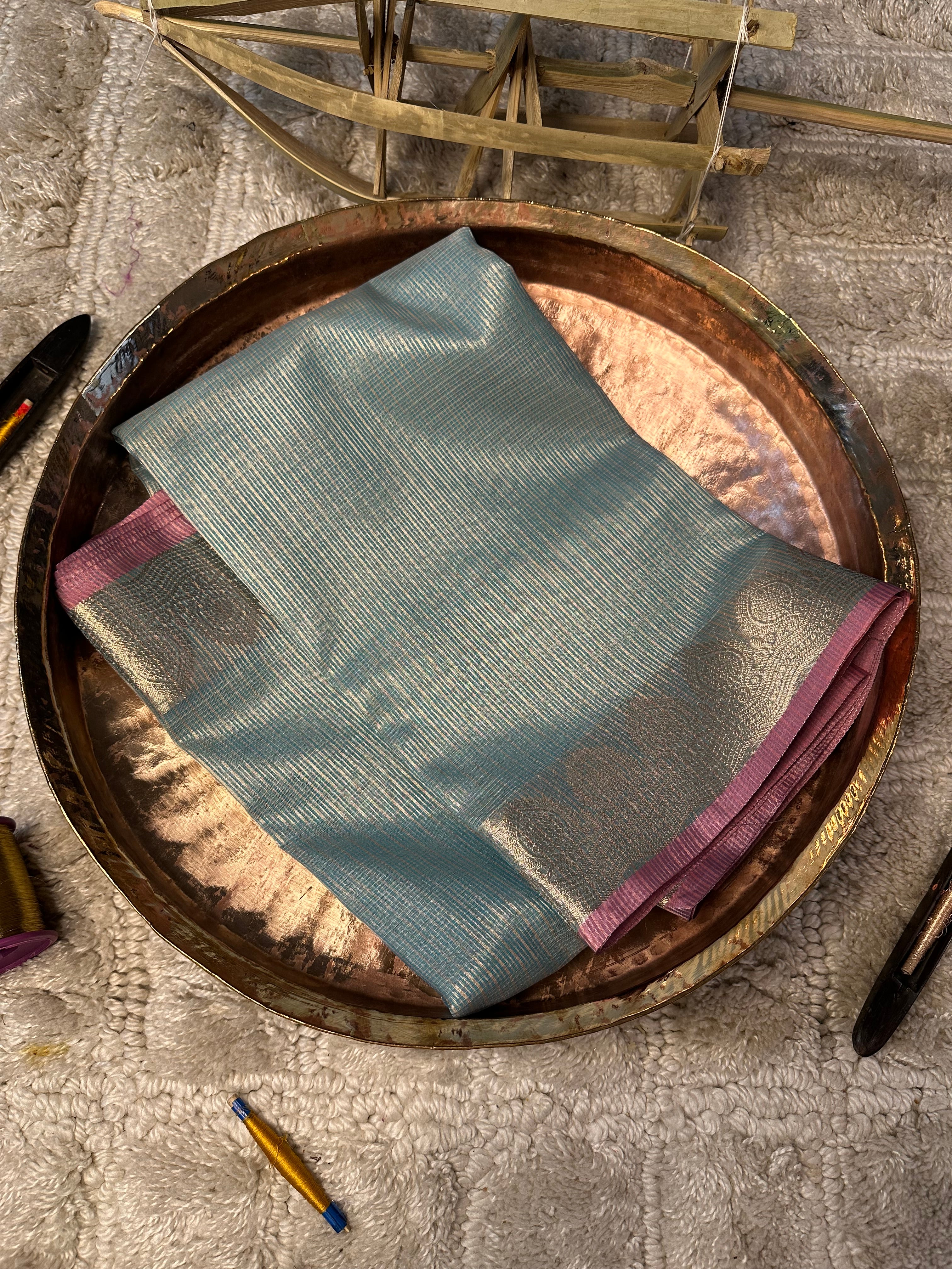 Contemporary weave Softsilk heritage Banarasi saree