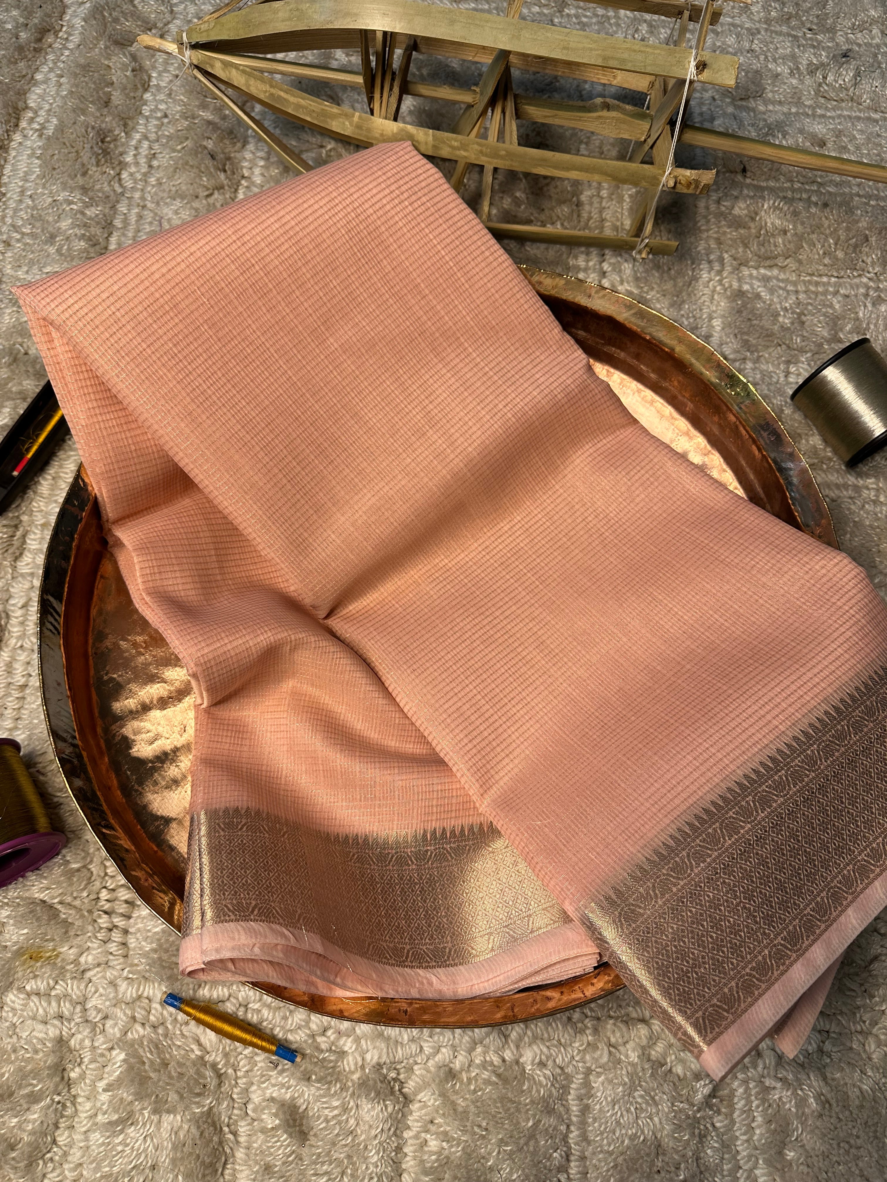 Contemporary weave Softsilk heritage Banarasi saree