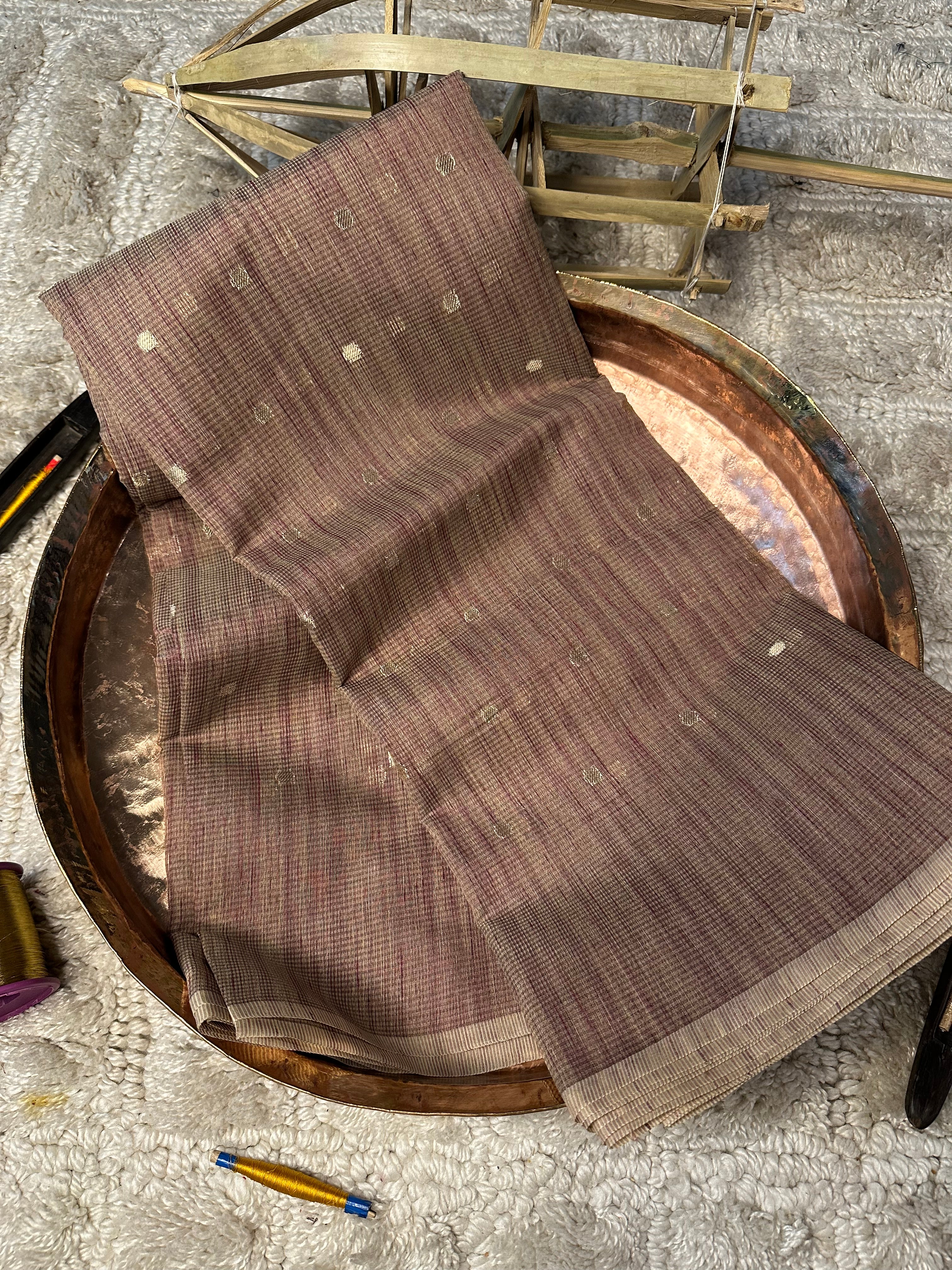 Contemporary weave Softsilk heritage Banarasi saree