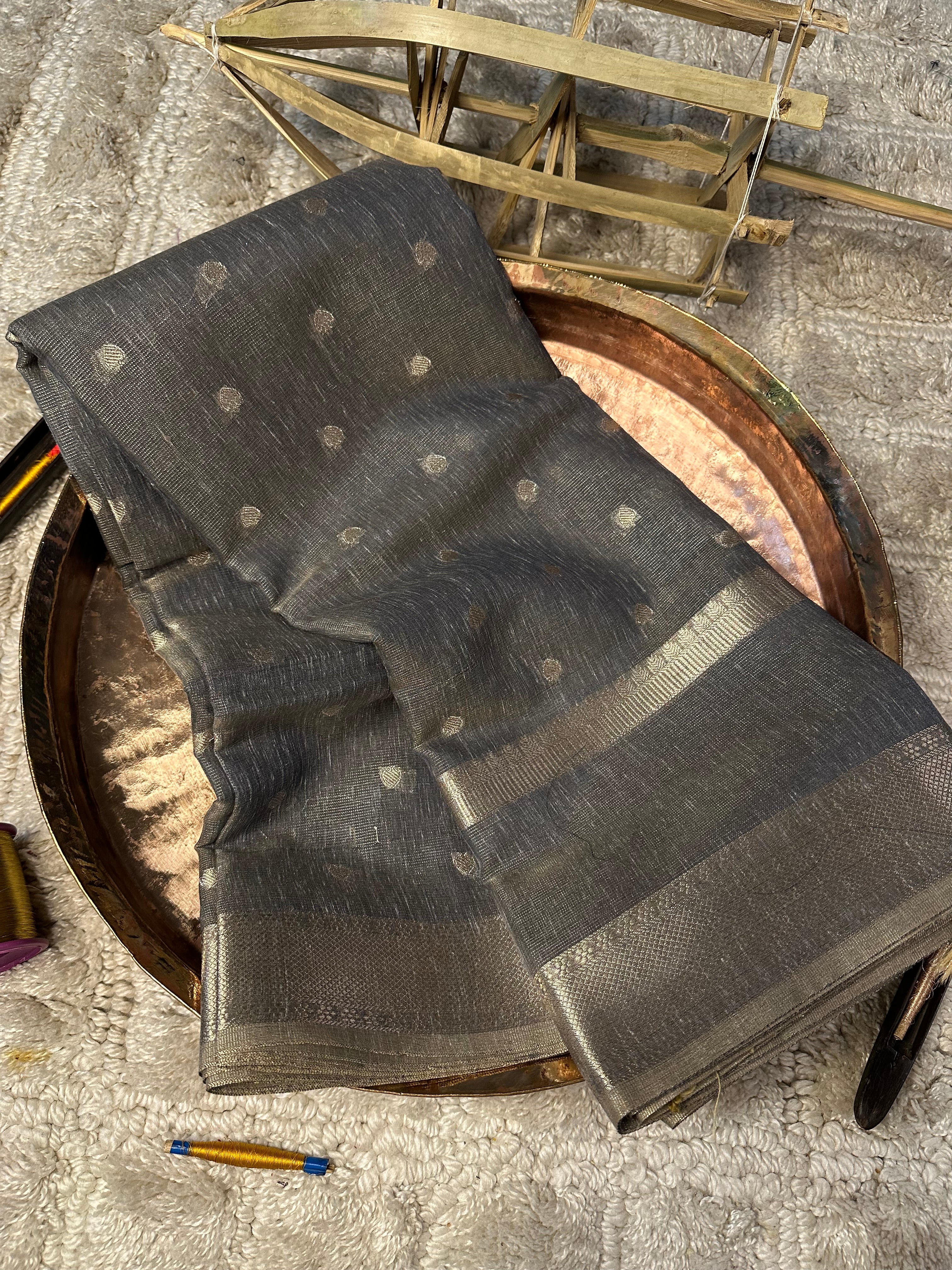 Contemporary weave Softsilk heritage Banarasi saree