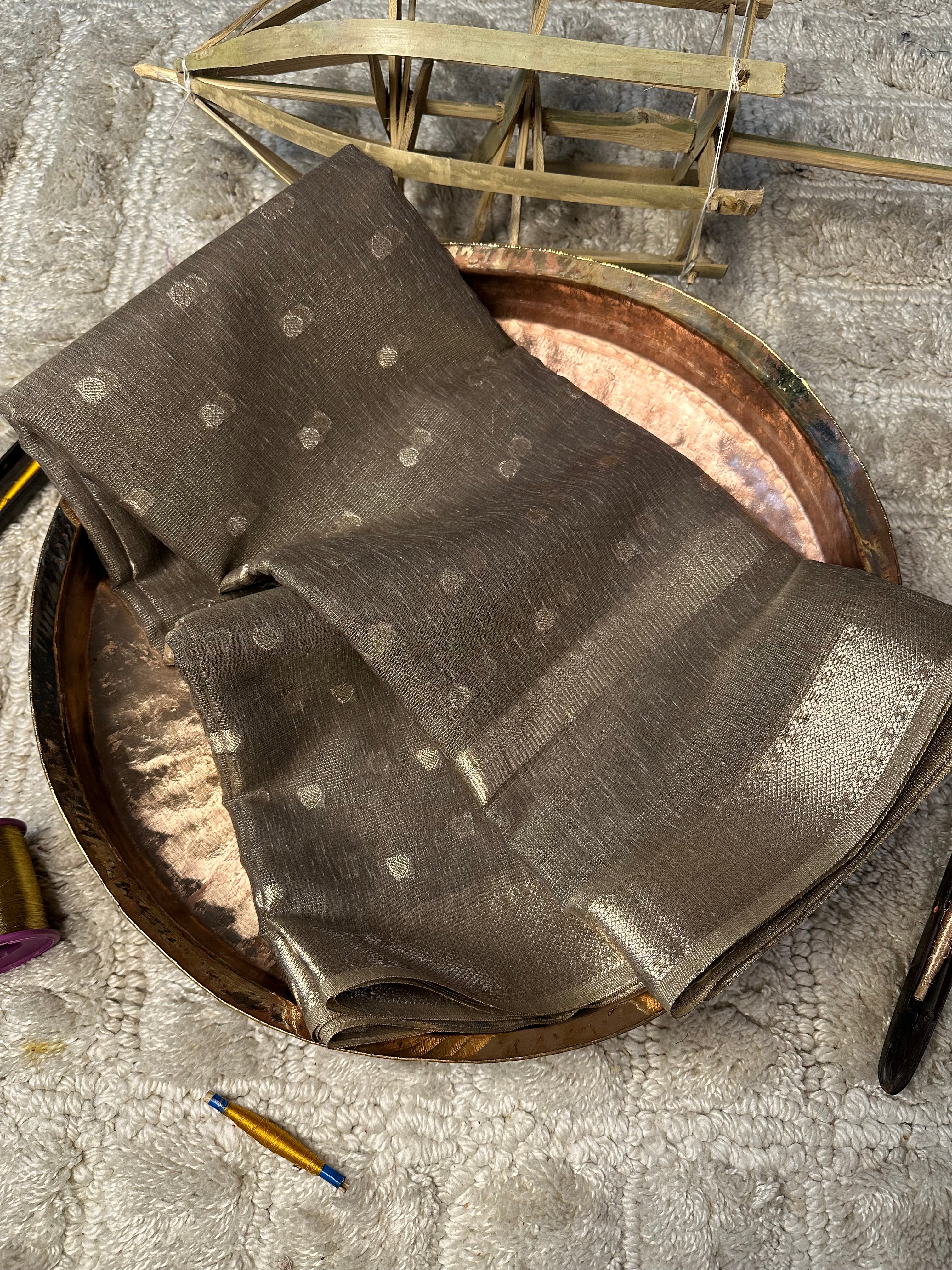 Contemporary weave Softsilk heritage Banarasi saree