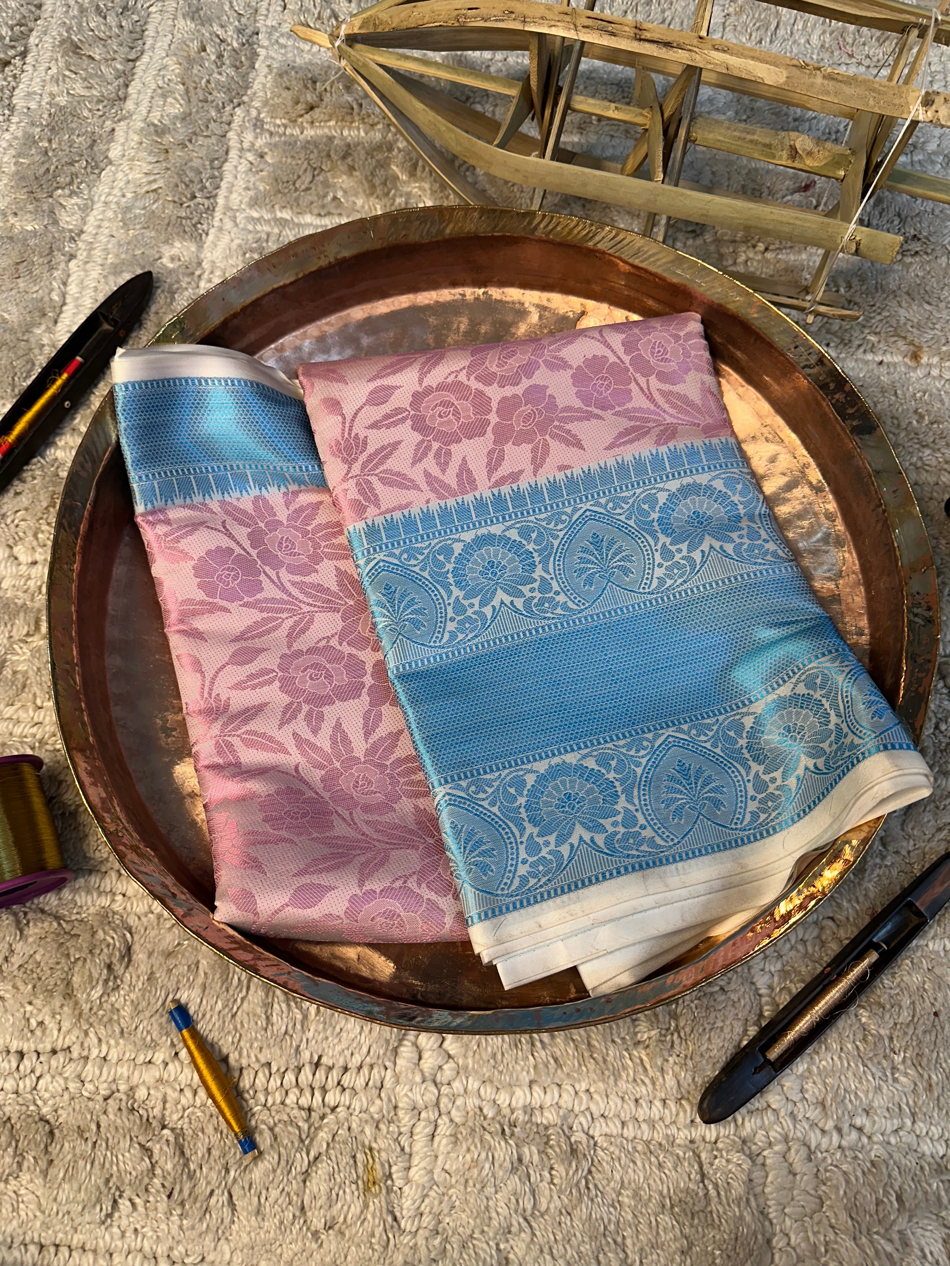 Contemporary weave Softsilk heritage Banarasi saree