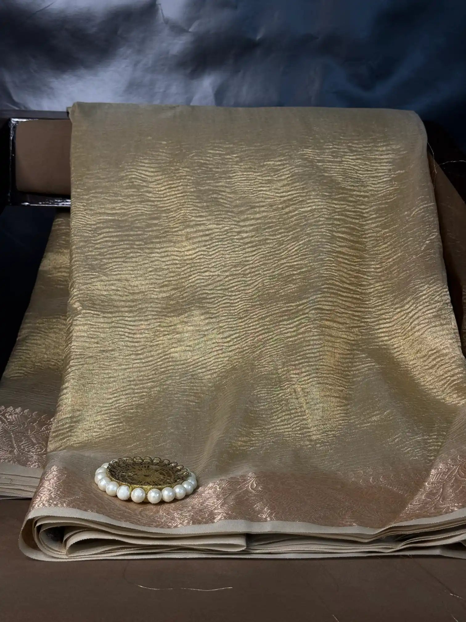 Luxurious Kora Tissue Heritage Banarasi Saree