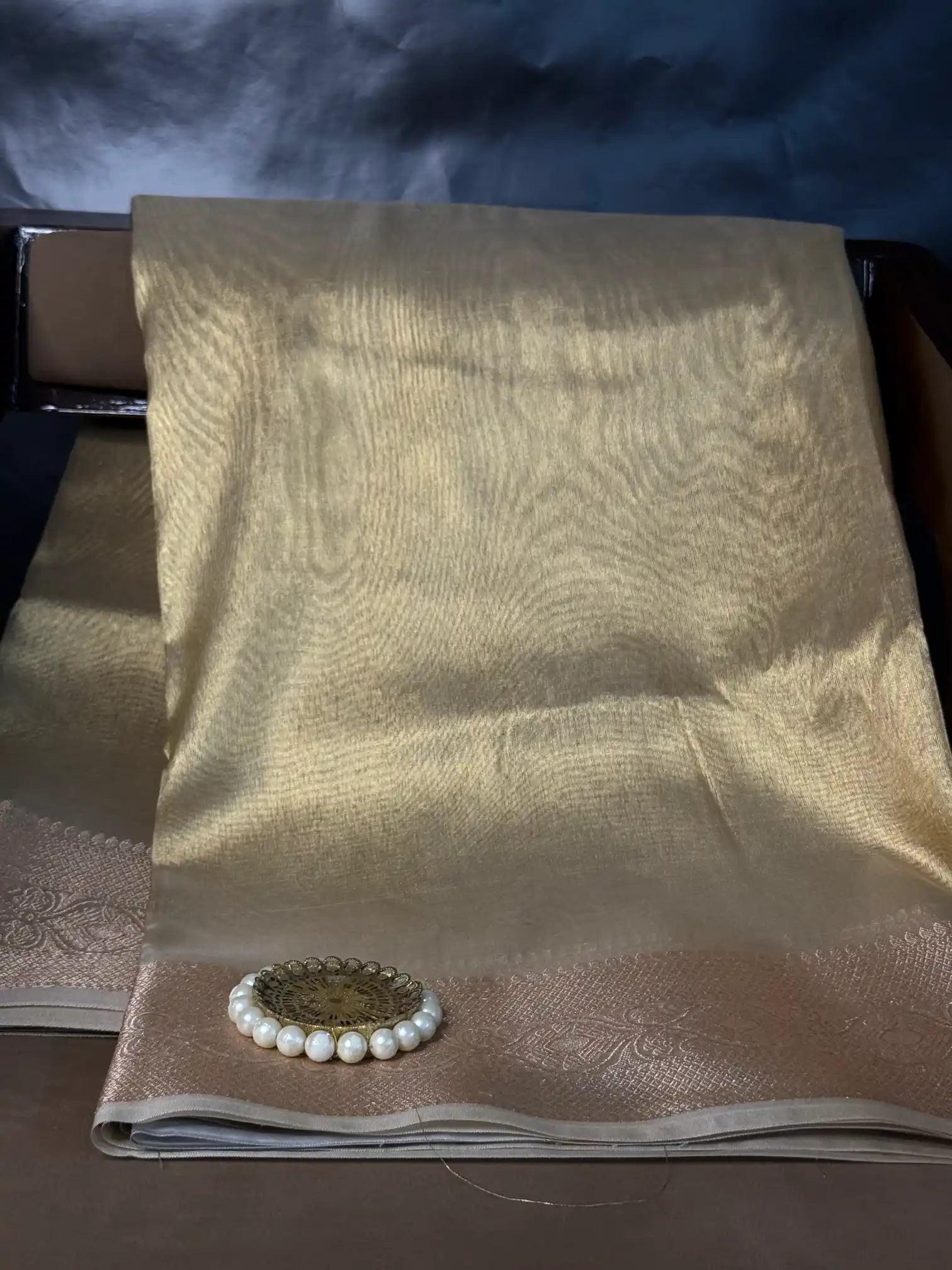 Luxurious Kora Tissue Heritage Banarasi Saree