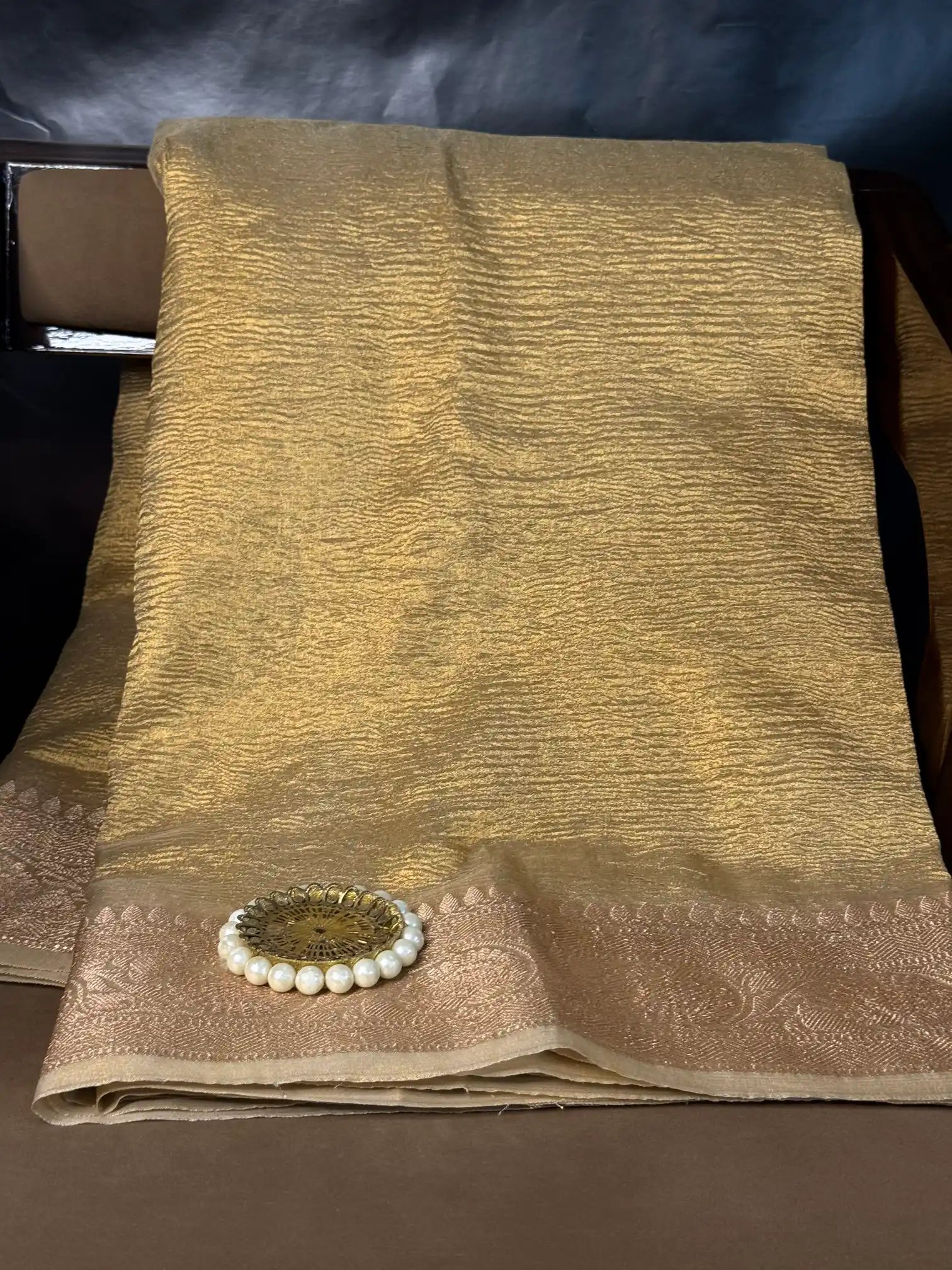 Luxurious Kora Tissue Heritage Banarasi Saree