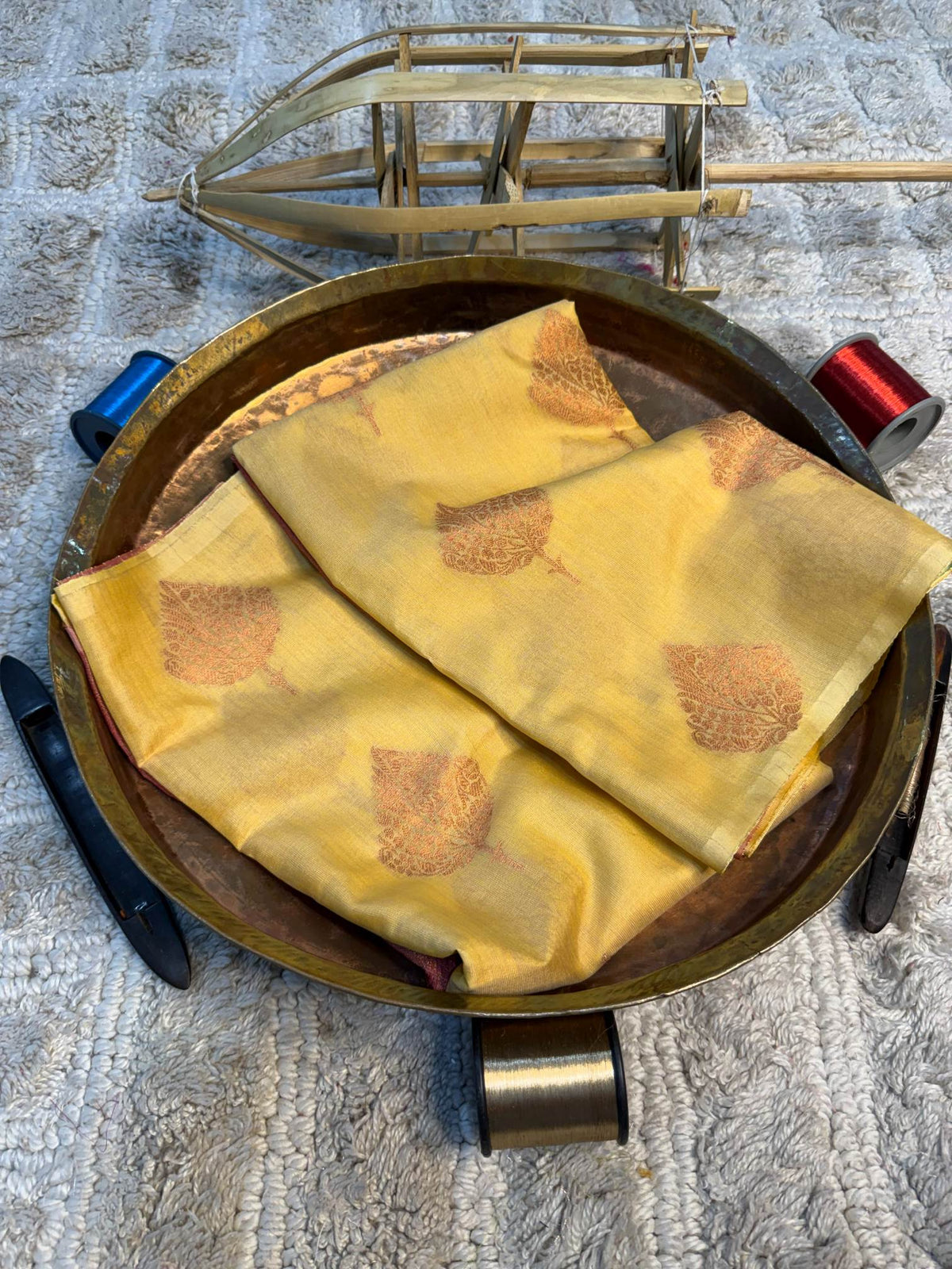 Eccentric zari weave Softsilk Banarasi Saree