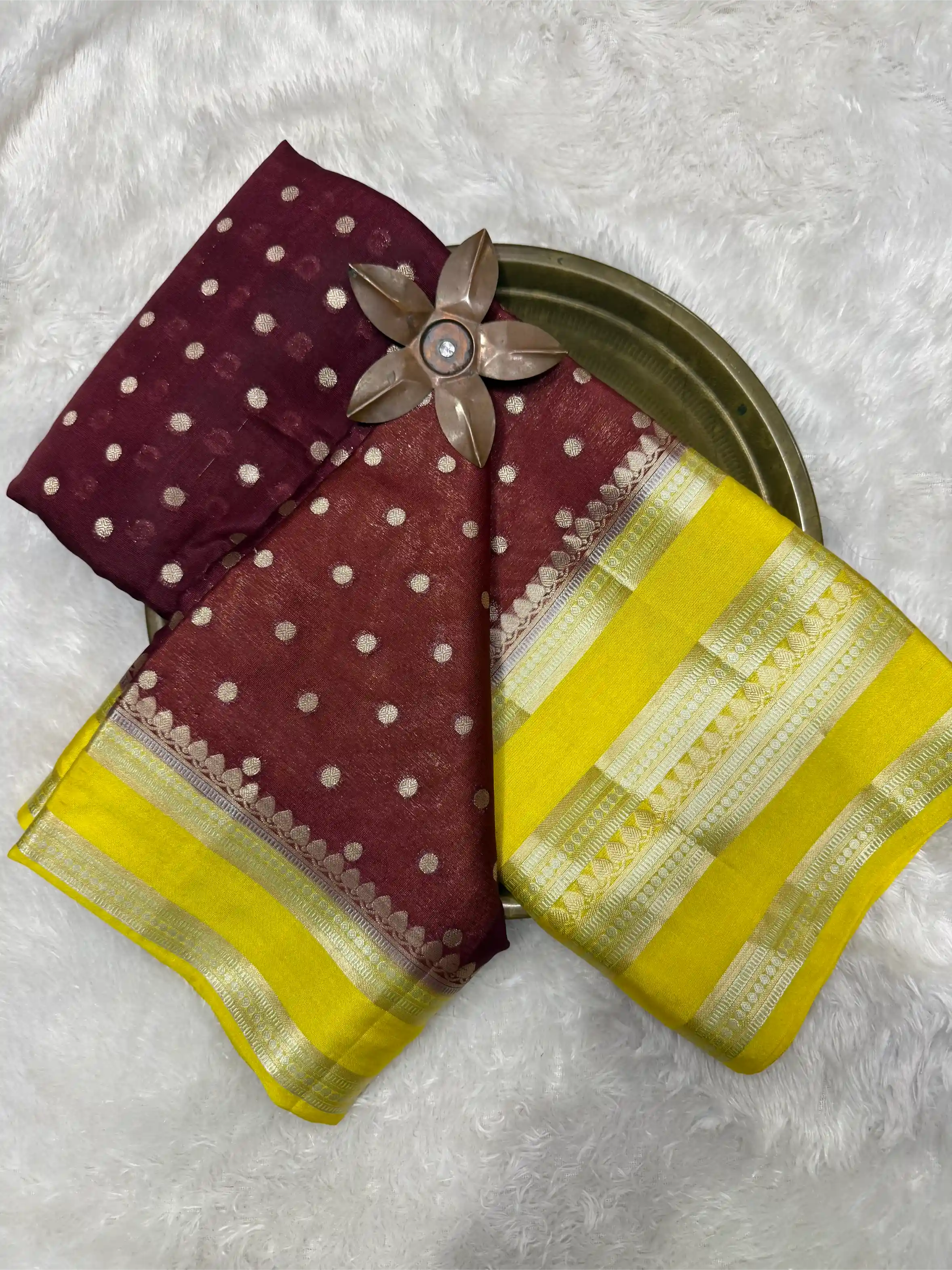 Beautiful Softsilk Embossed Weave Banarasi Saree