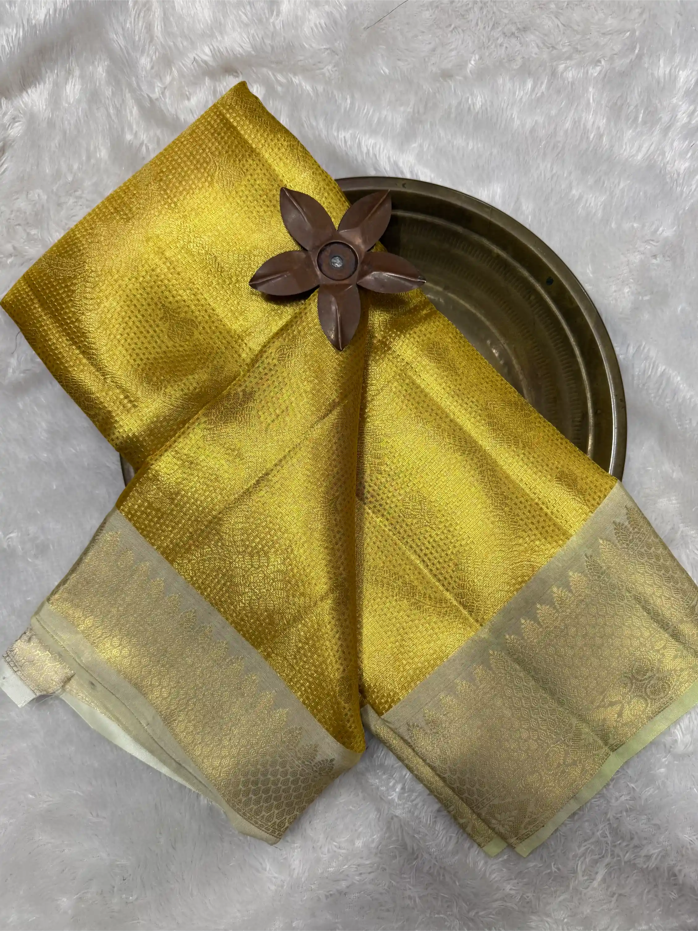 Beautiful Softsilk Embossed Weave Banarasi Saree