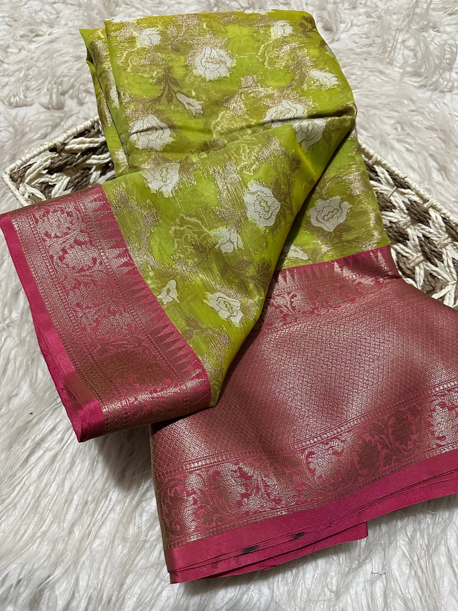 Beautiful Softsilk Heritage Banarasi Saree