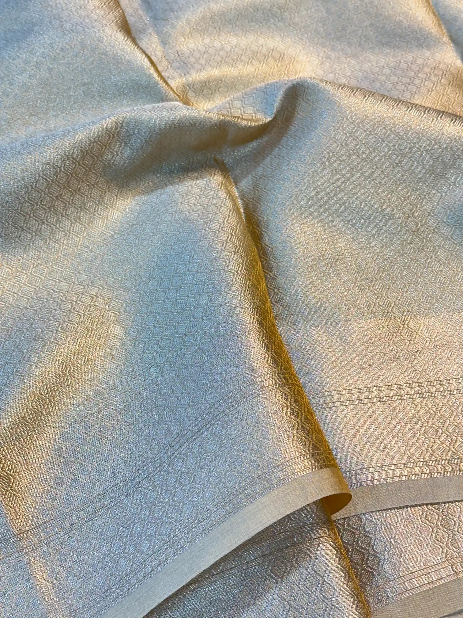 Copper Tissue Silk Traditional Banarasi Saree