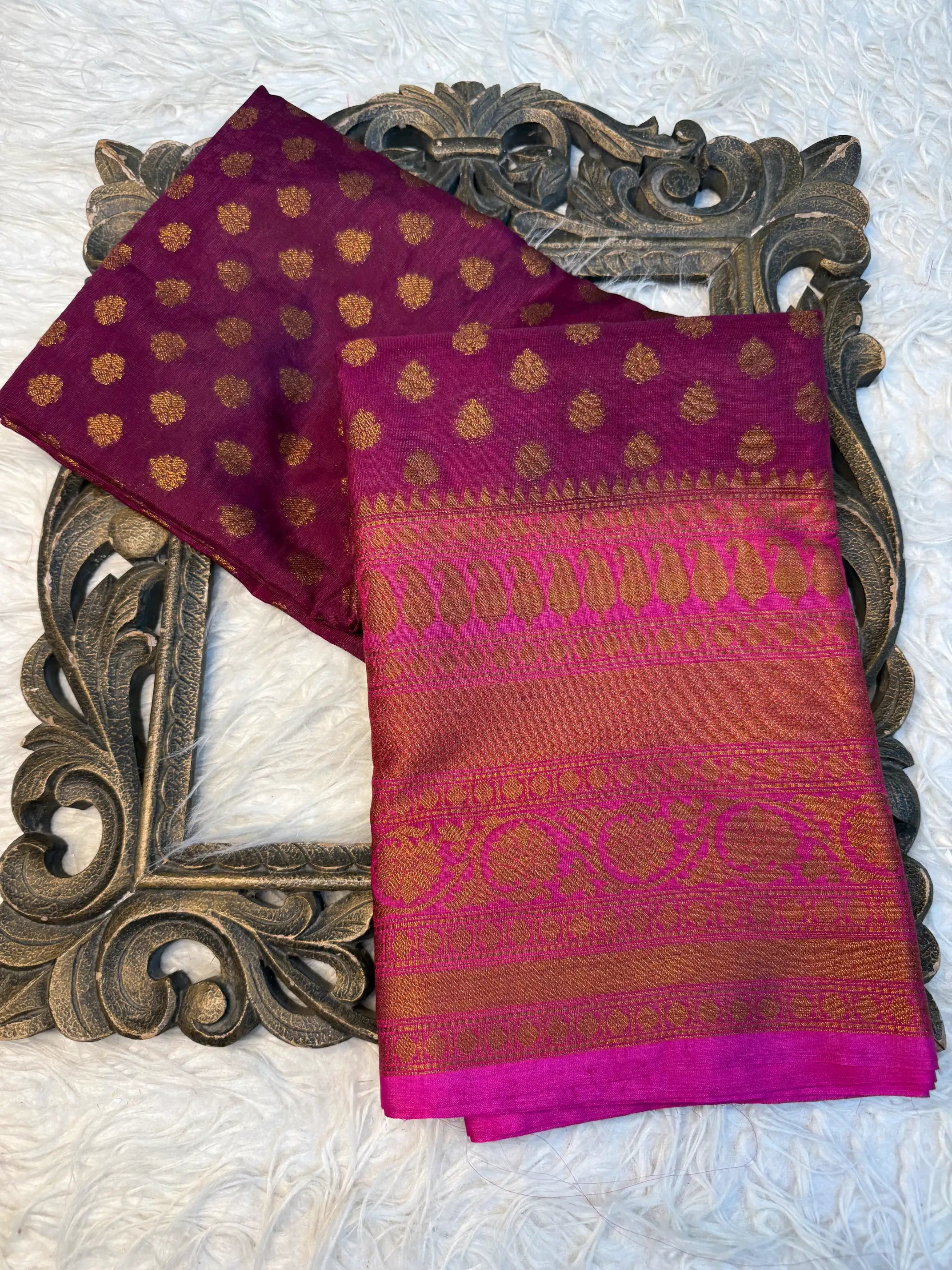 Contemporary Weave Softsilk Heritage Banarasi Saree