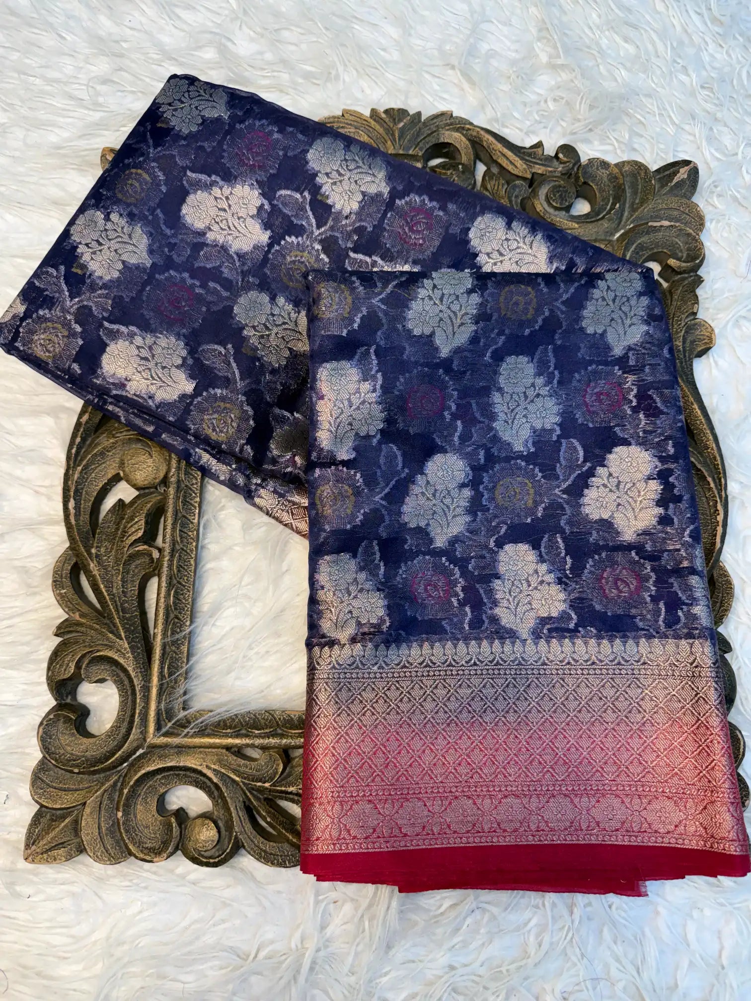 Traditional Weave Softsilk Banarasi Saree