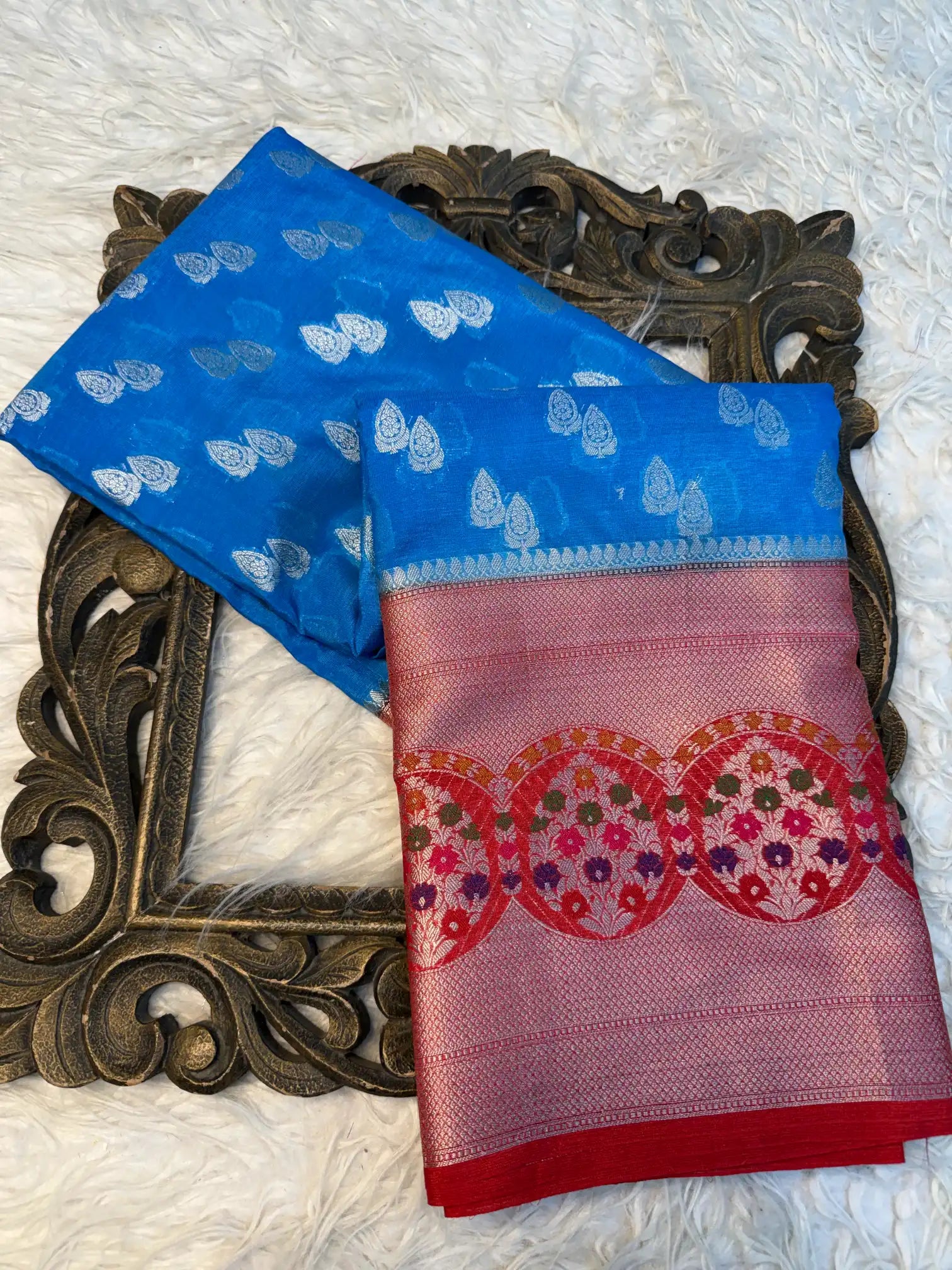 Contemporary Weave Softsilk Heritage Banarasi Saree
