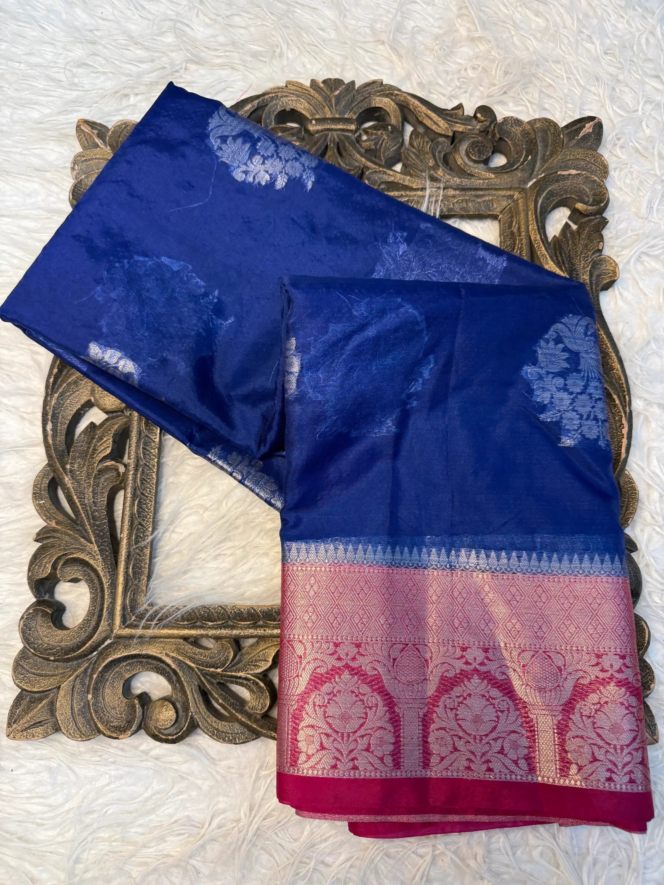 Traditional Weave Softsilk Banarasi Saree
