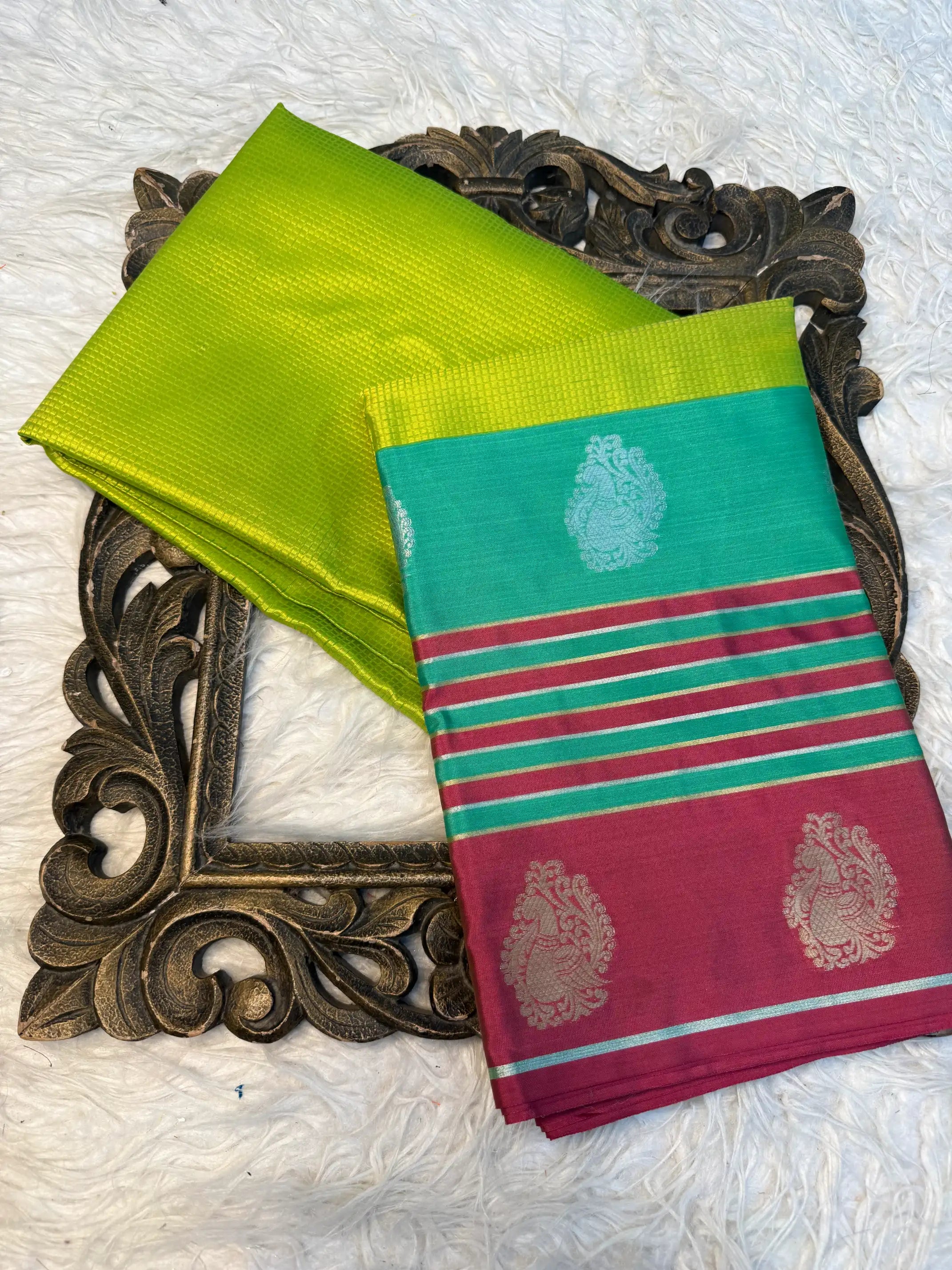 Contemporary Weave Softsilk Heritage Banarasi Saree