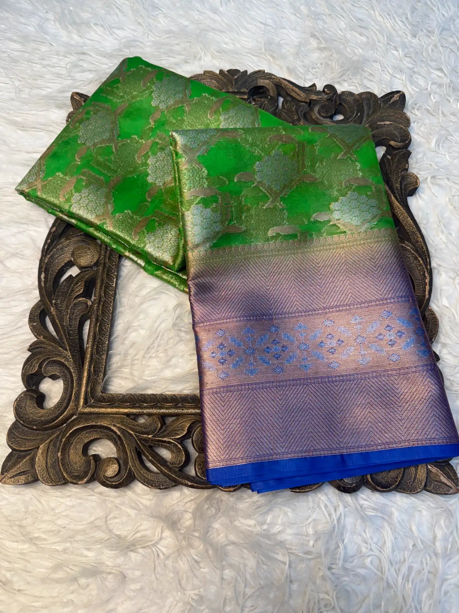 Contemporary Weave Softsilk Heritage Banarasi Saree