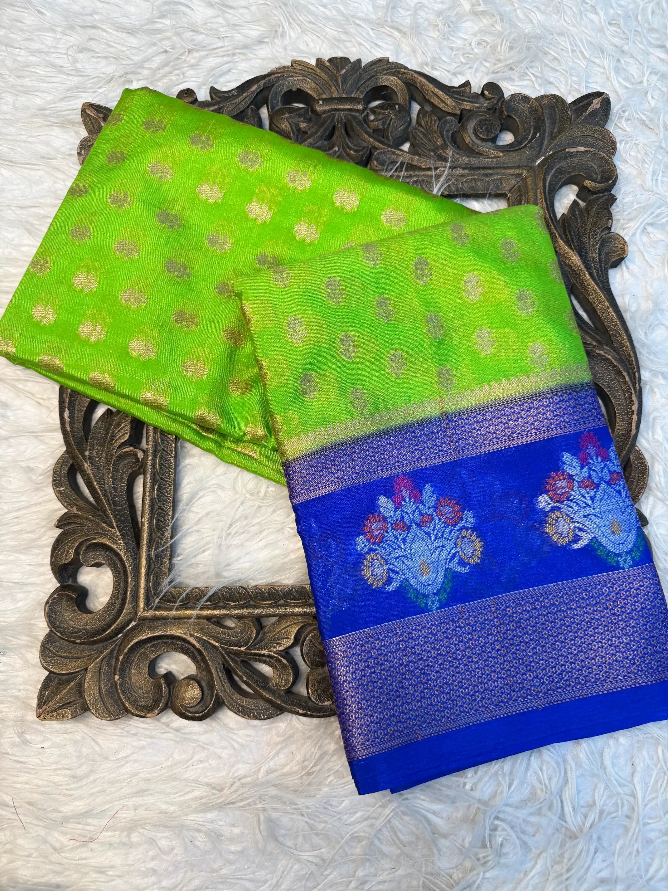Contemporary Weave Softsilk Heritage Banarasi Saree