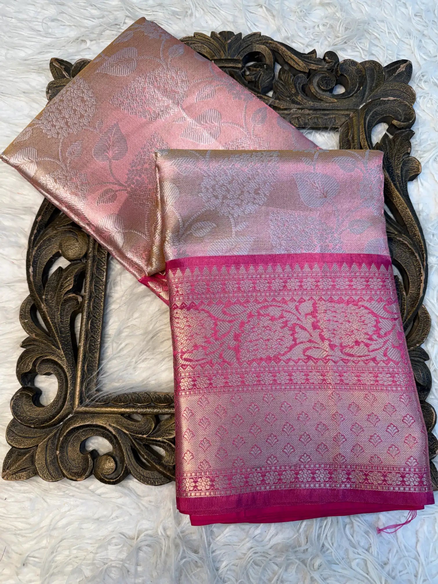 Traditional Weave Softsilk Banarasi Saree
