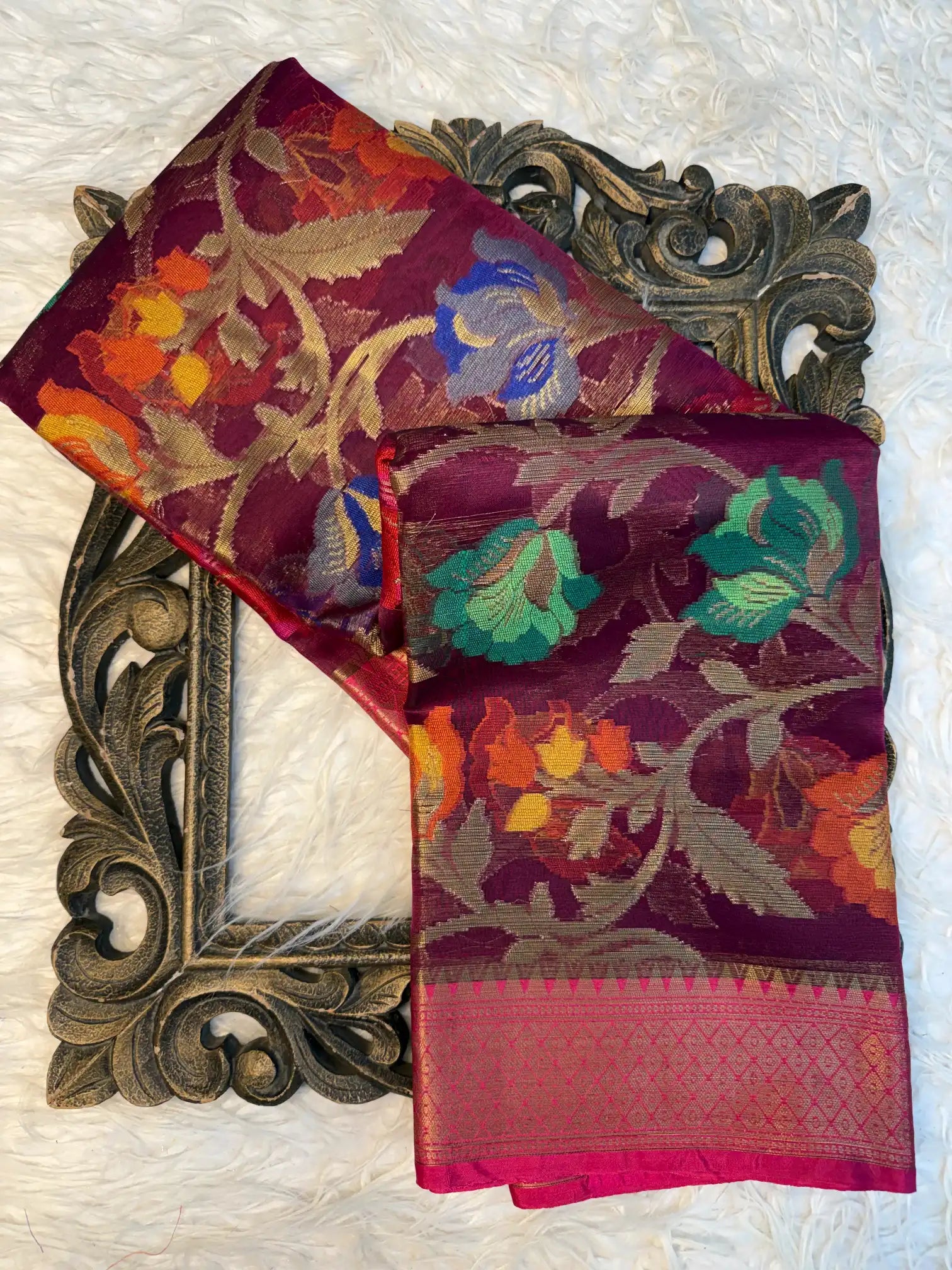 Contemporary Weave Softsilk Heritage Banarasi Saree
