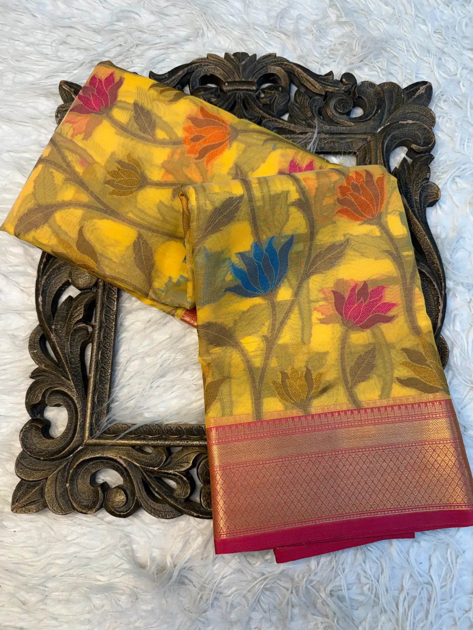 Traditional Weave Softsilk Banarasi Saree
