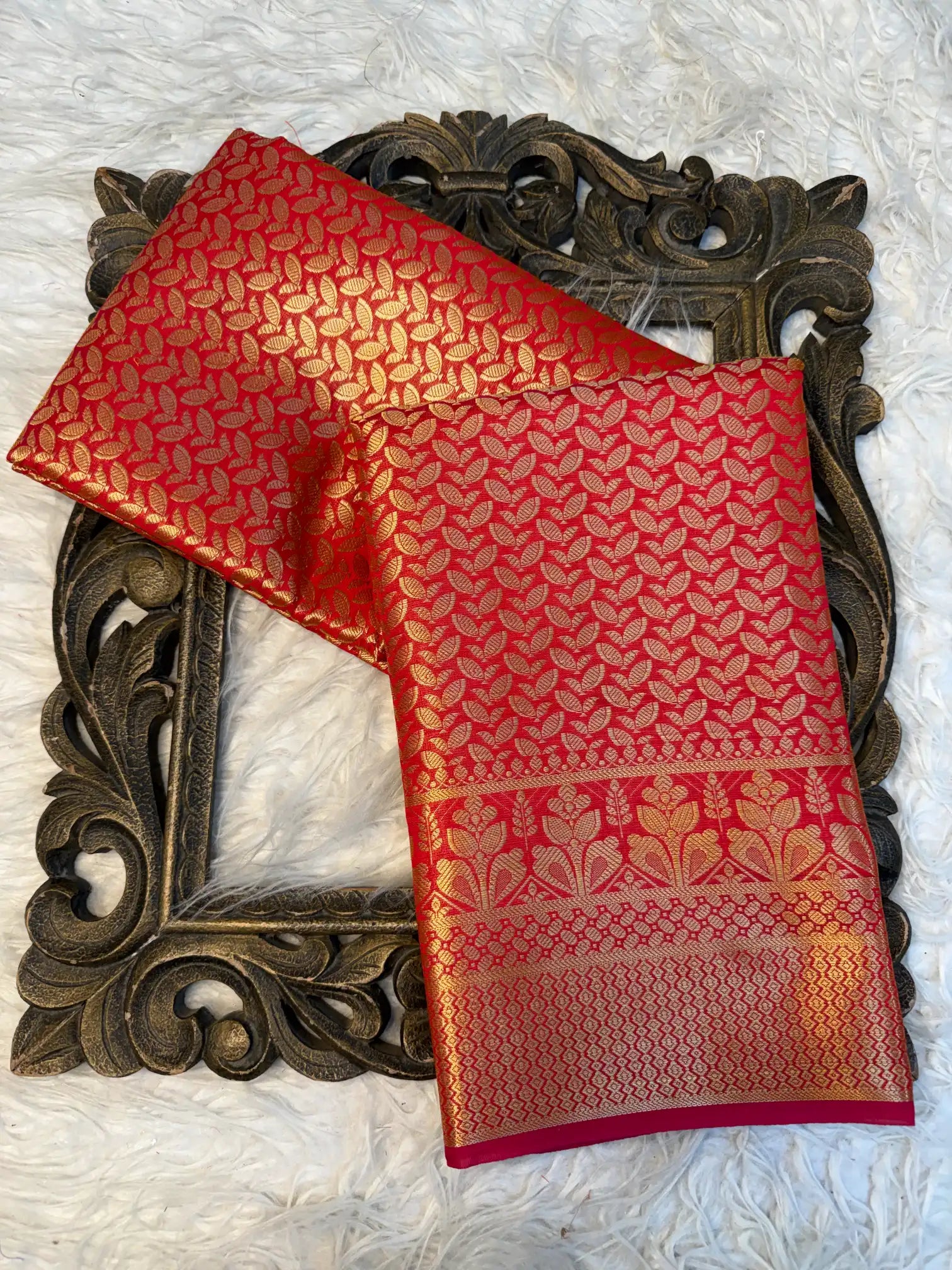 Contemporary Weave Softsilk Heritage Banarasi Saree