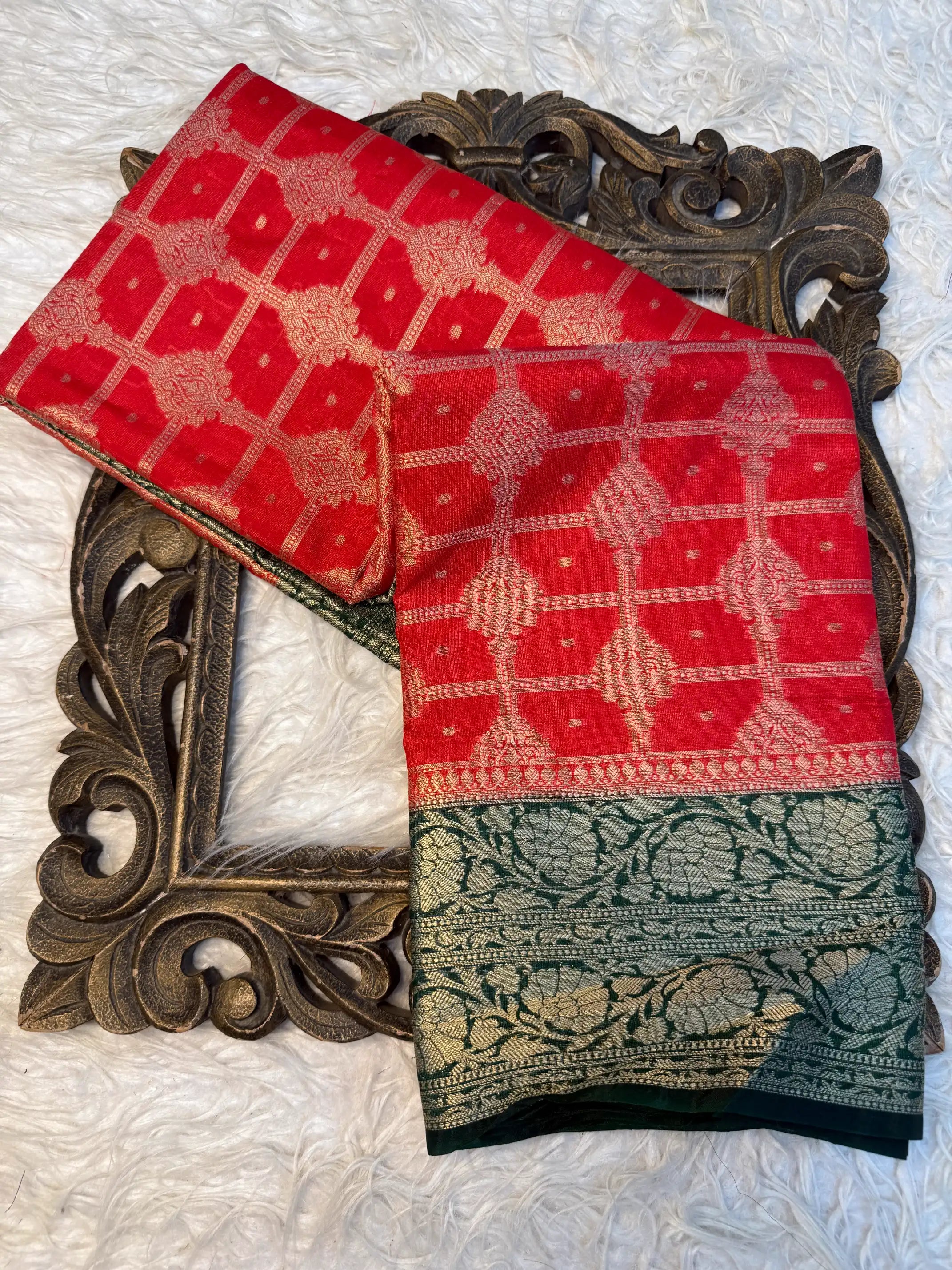Contemporary Weave Softsilk Heritage Banarasi Saree