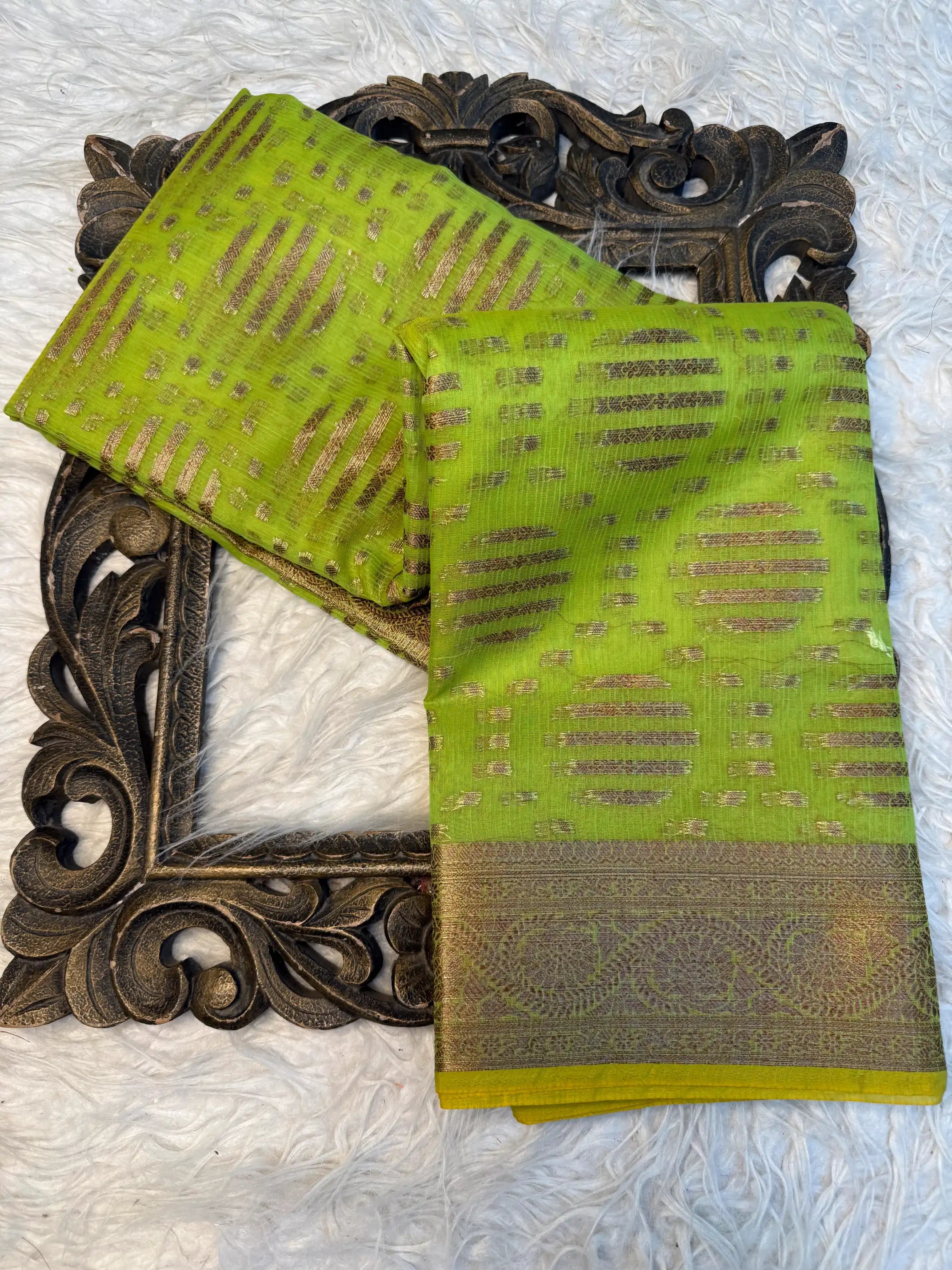 Traditional Weave Softsilk Banarasi Saree