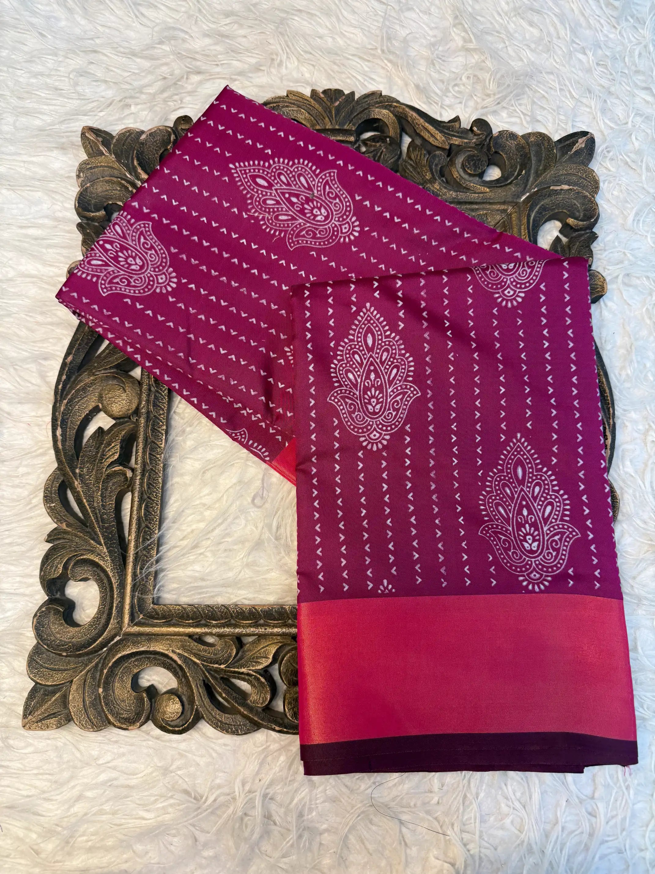 Traditional Weave Softsilk Banarasi Saree