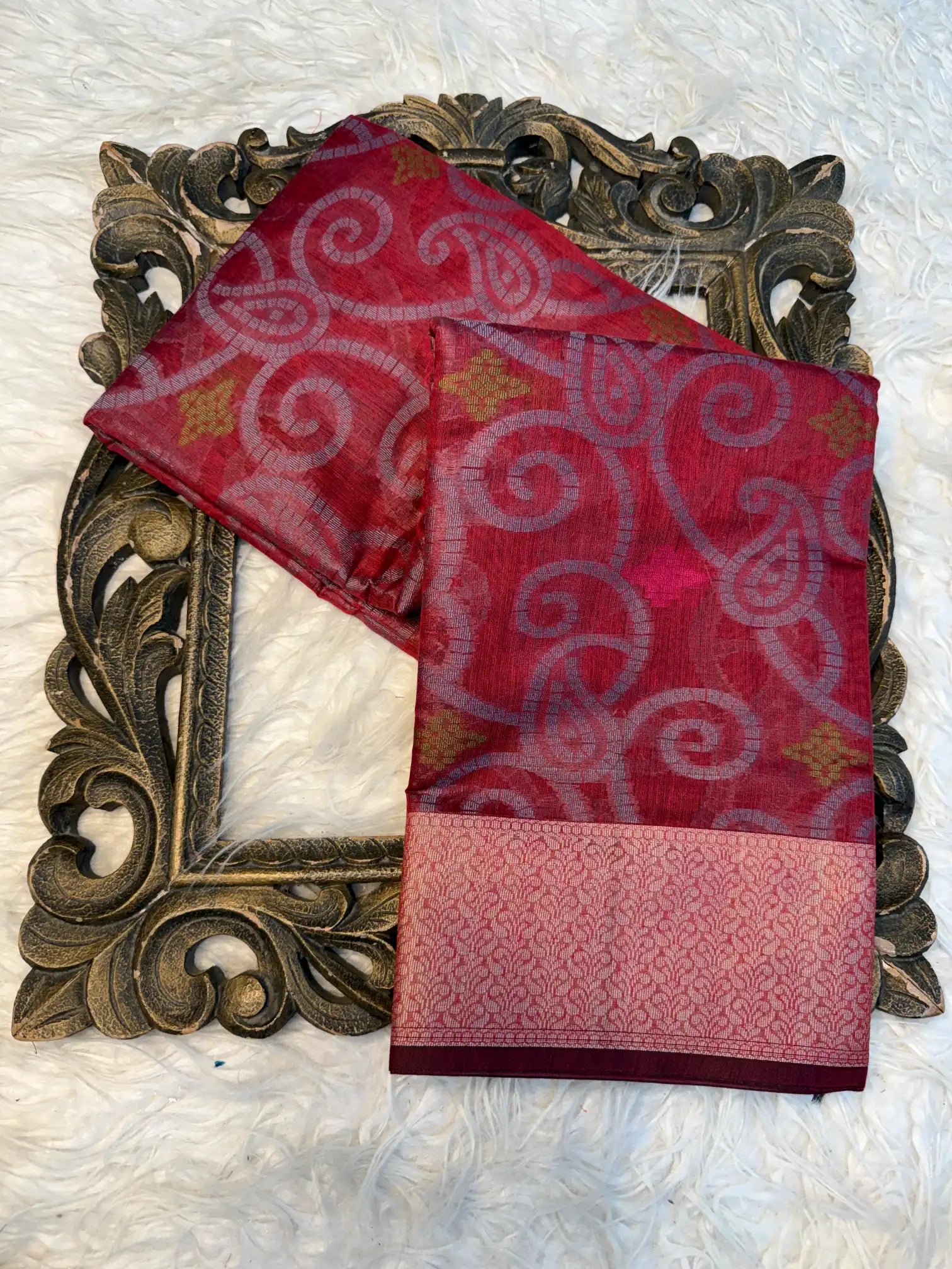 Traditional Weave Softsilk Banarasi Saree