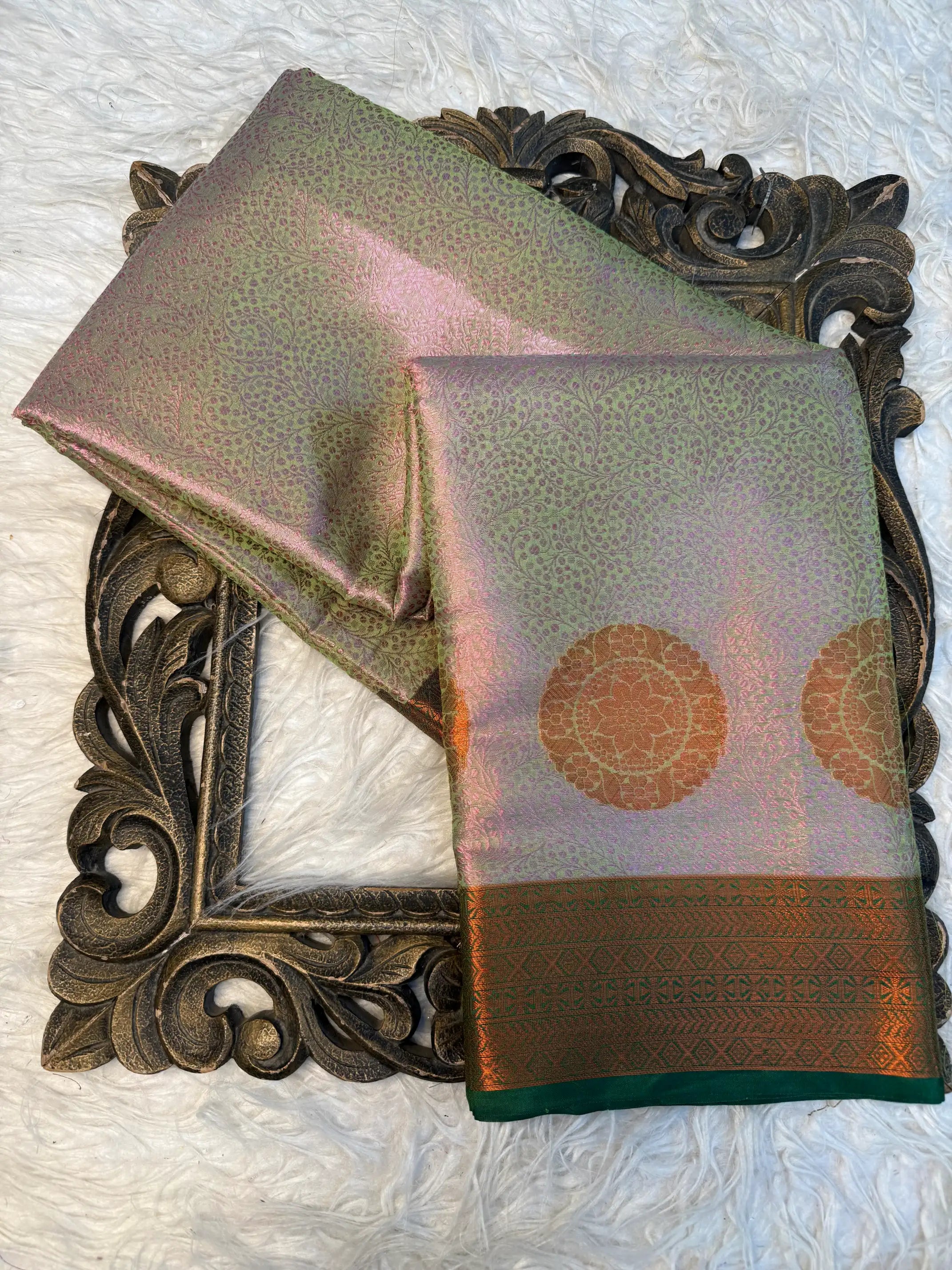 Contemporary Weave Softsilk Heritage Banarasi Saree