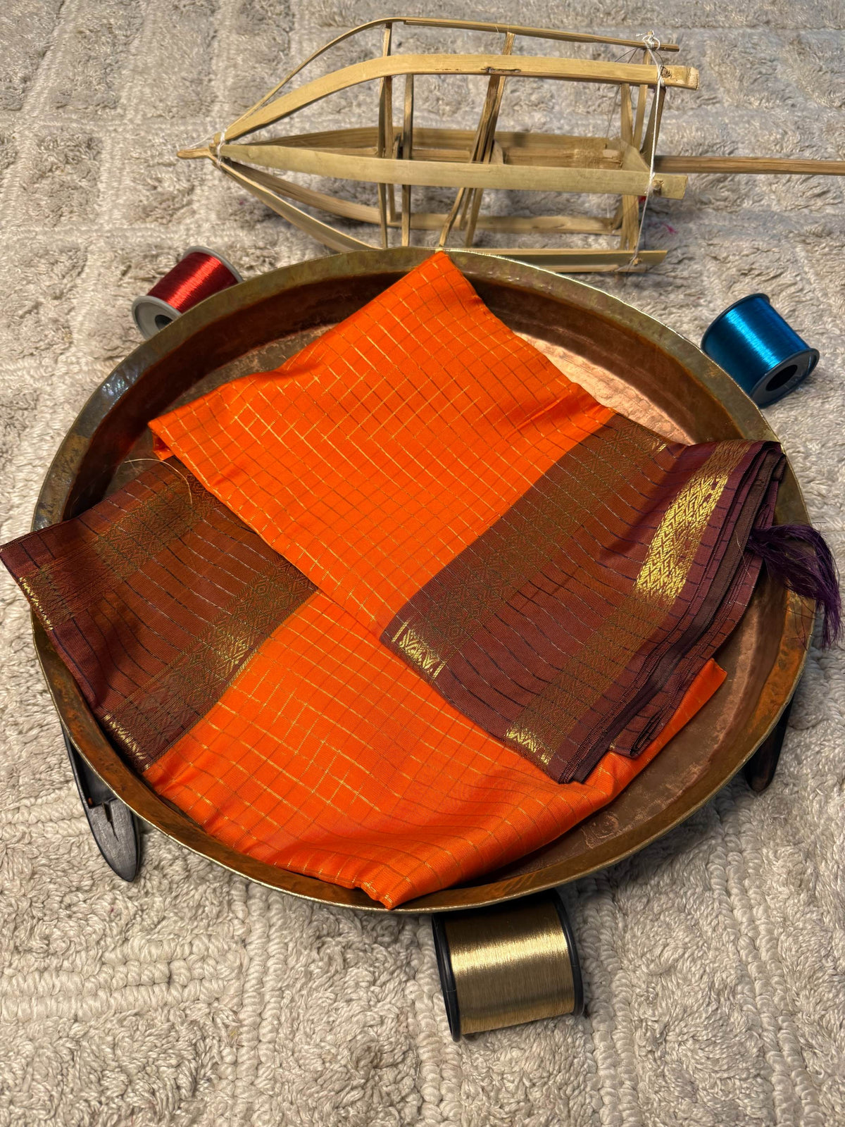 Eccentric zari weave Softsilk Banarasi Saree