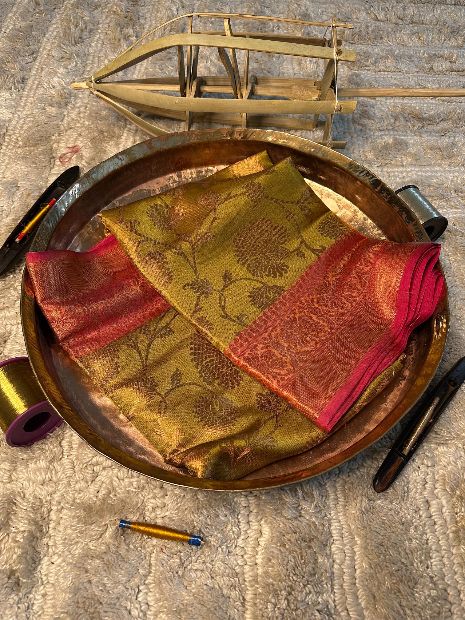 Contemporary Weave Softsilk Heritage Banarasi Saree