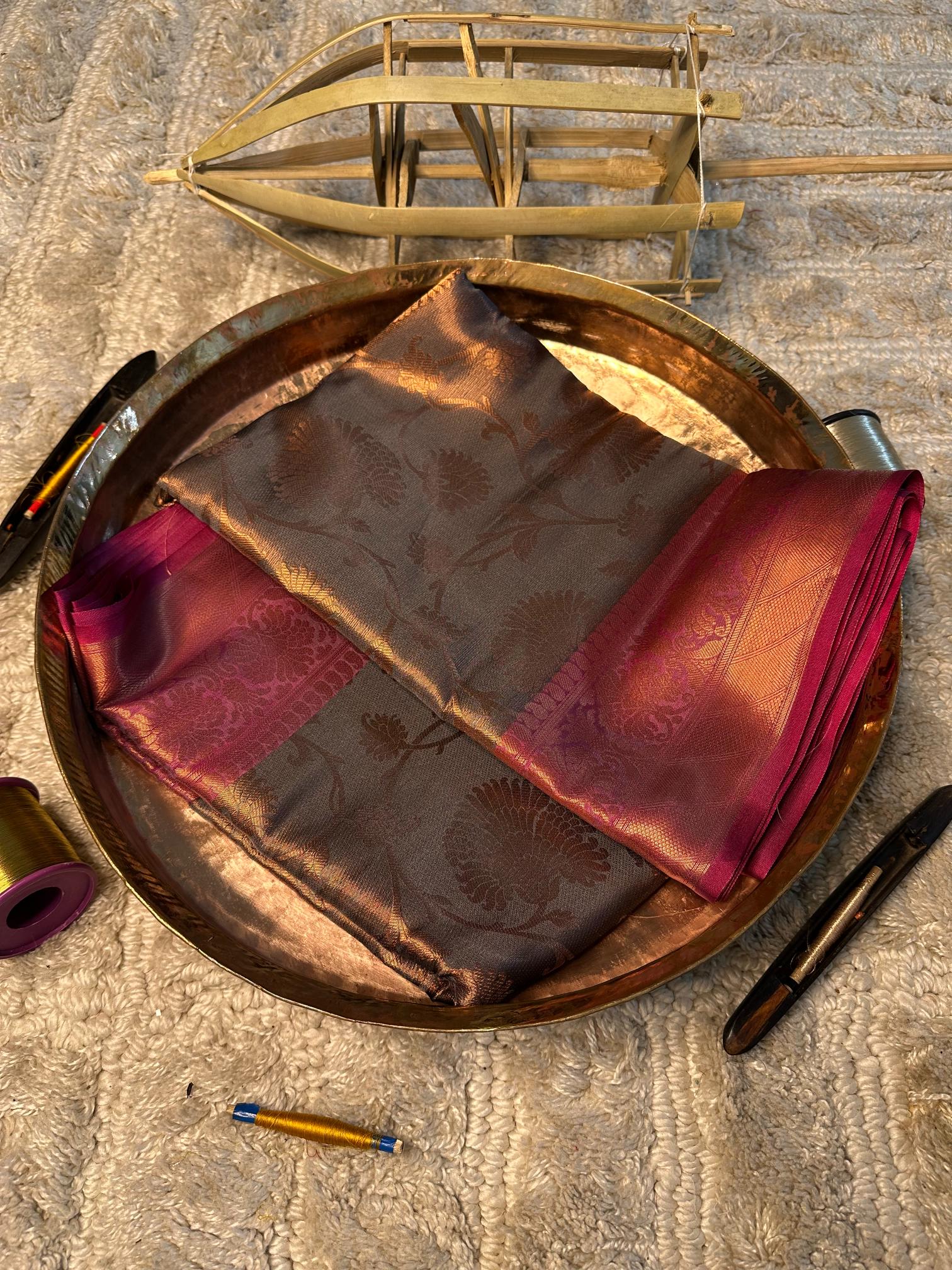 Contemporary Weave Softsilk Heritage Banarasi Saree