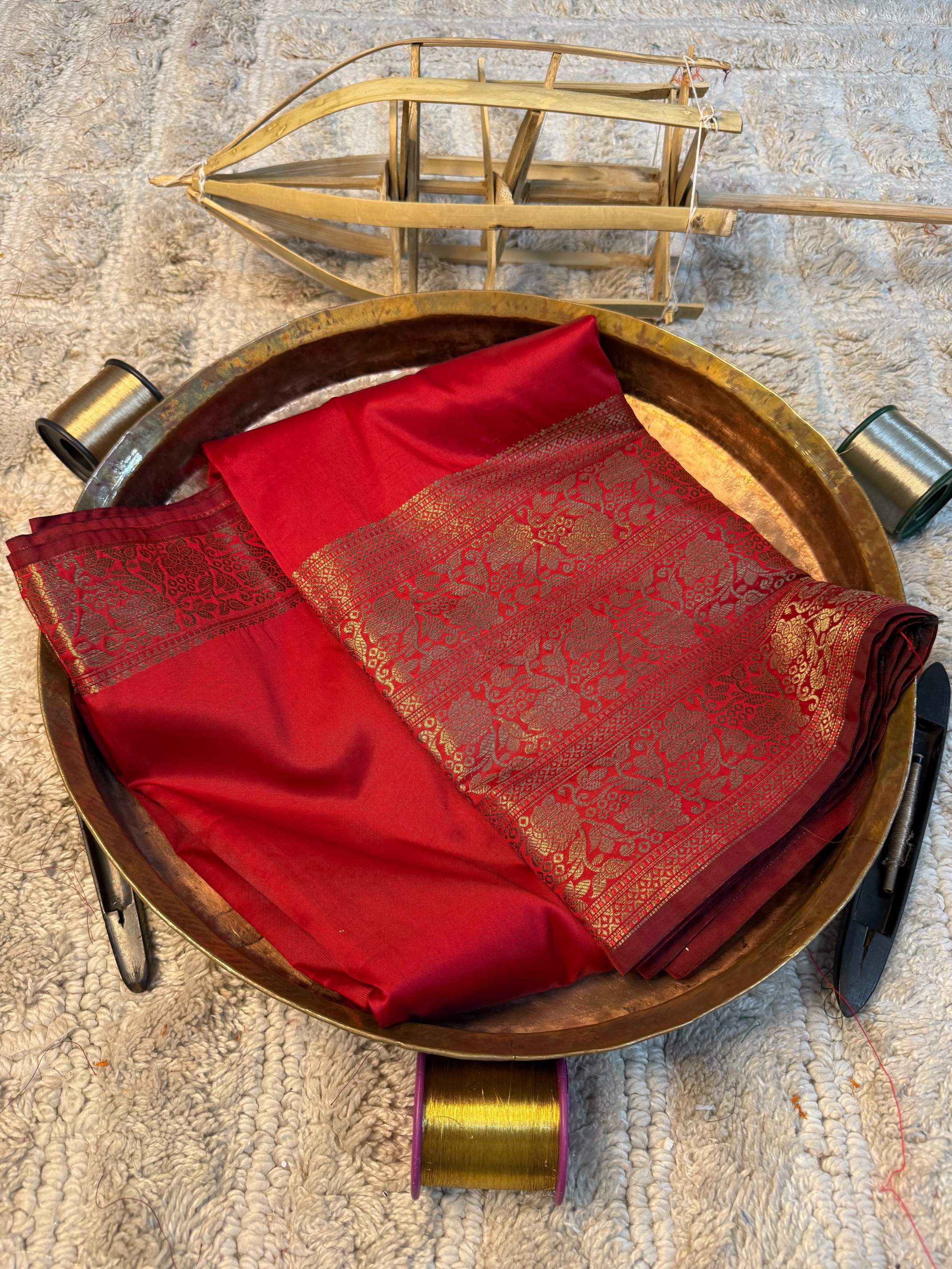 Heritage Soft Banarasi Silk Rich Zari Work Saree