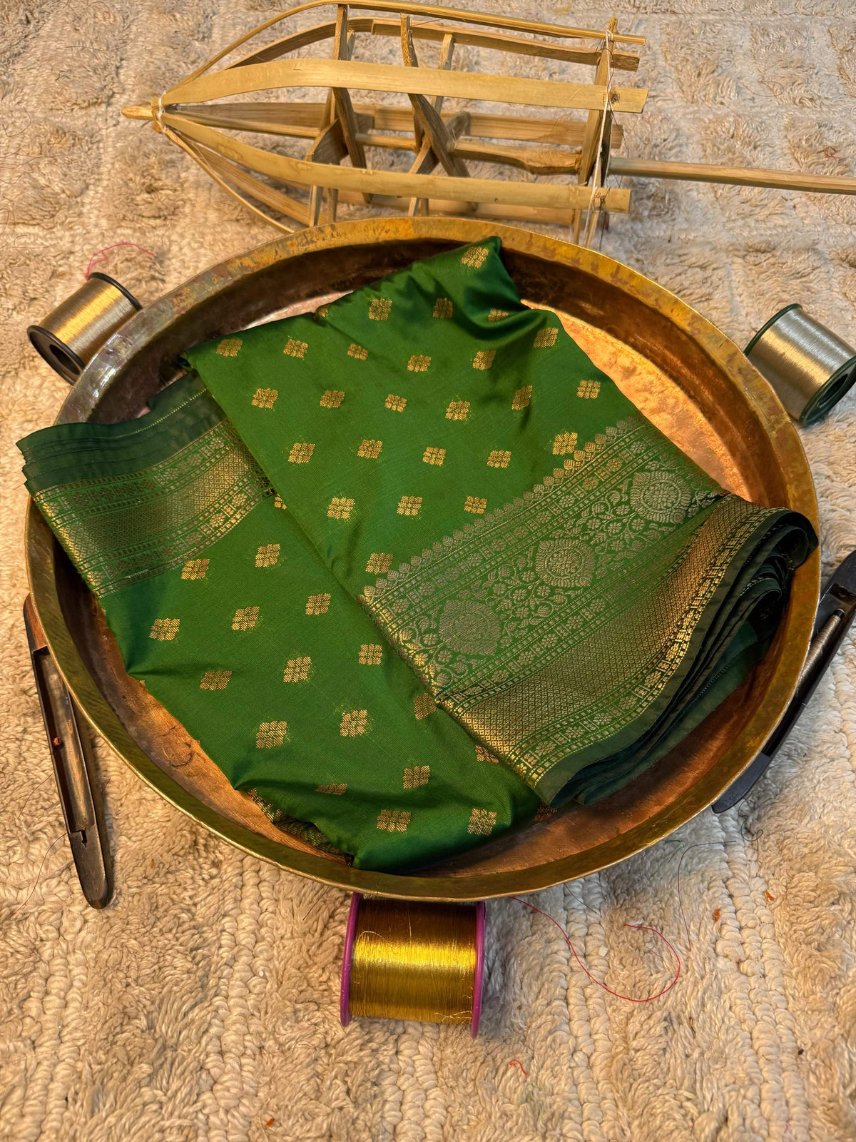 Heritage Soft Banarasi Silk Rich Zari Work Saree