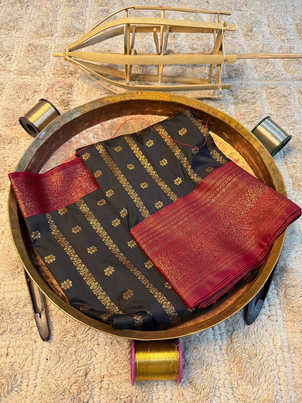 Heritage Soft Banarasi Silk Rich Zari Work Saree