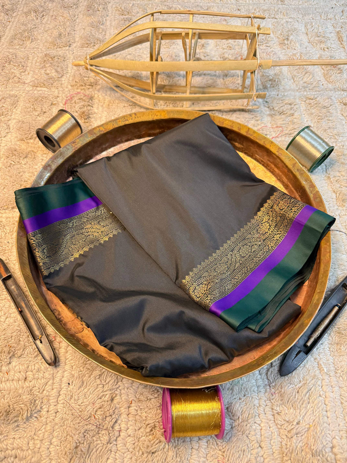 Heritage Soft Banarasi Silk Rich Zari Work Saree